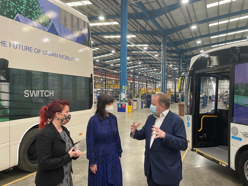Shadow Transport Secretary visits Switch Mobility