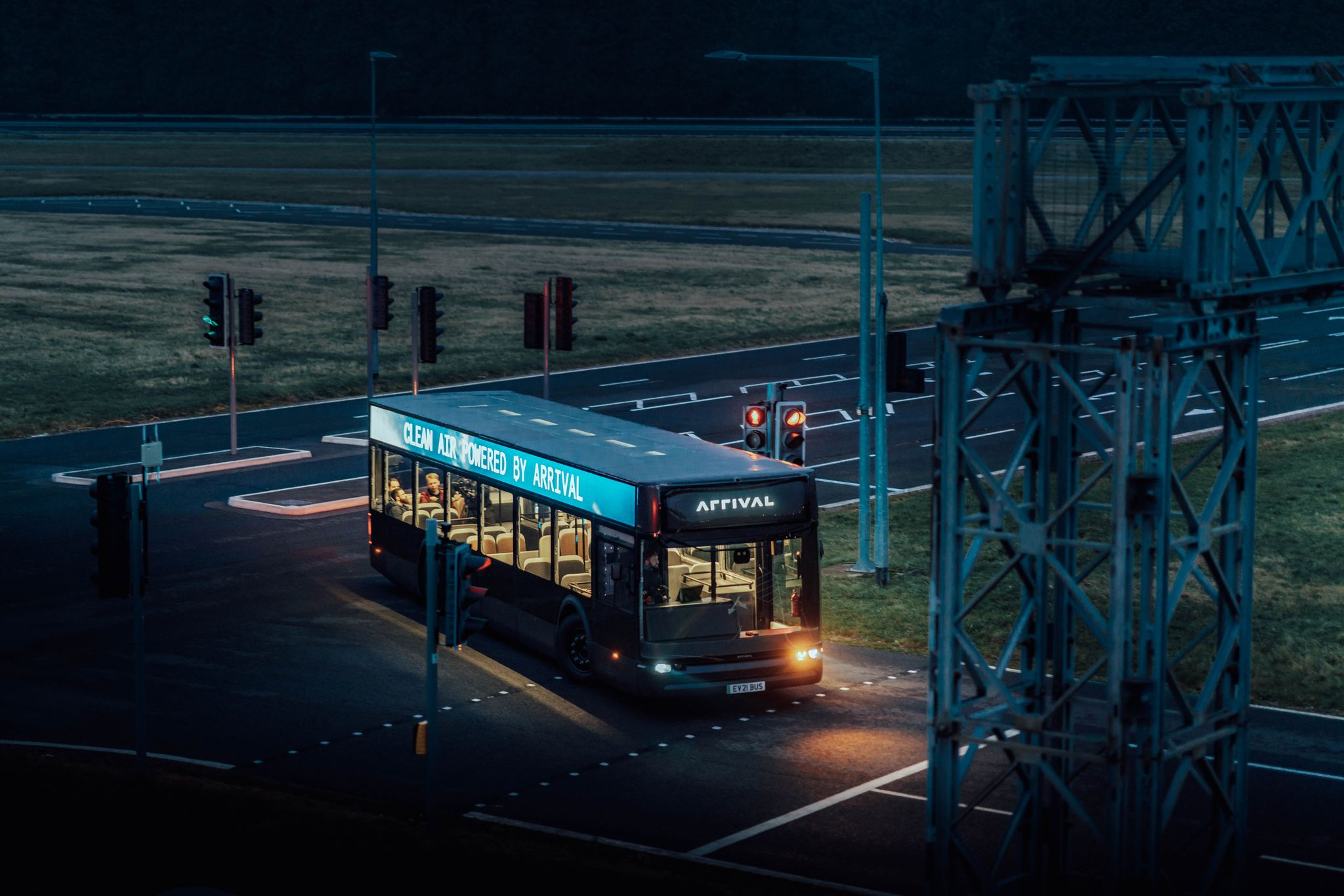 Arrival electric bus trials begin