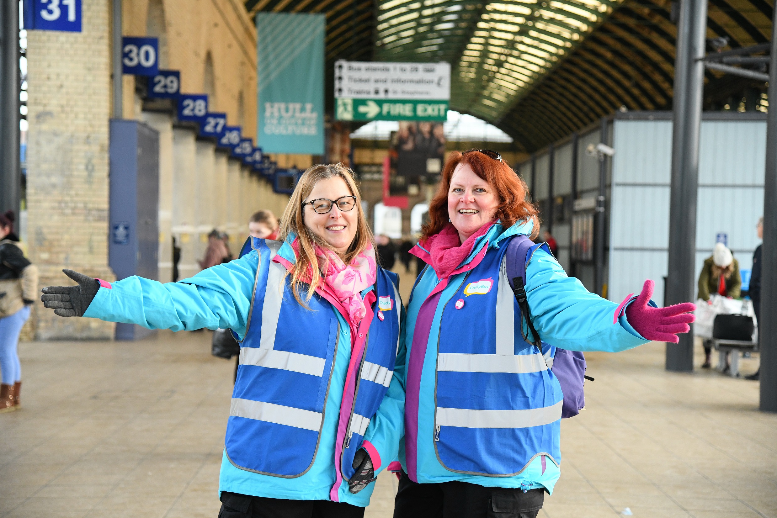 Chatty bus returns to East Yorks