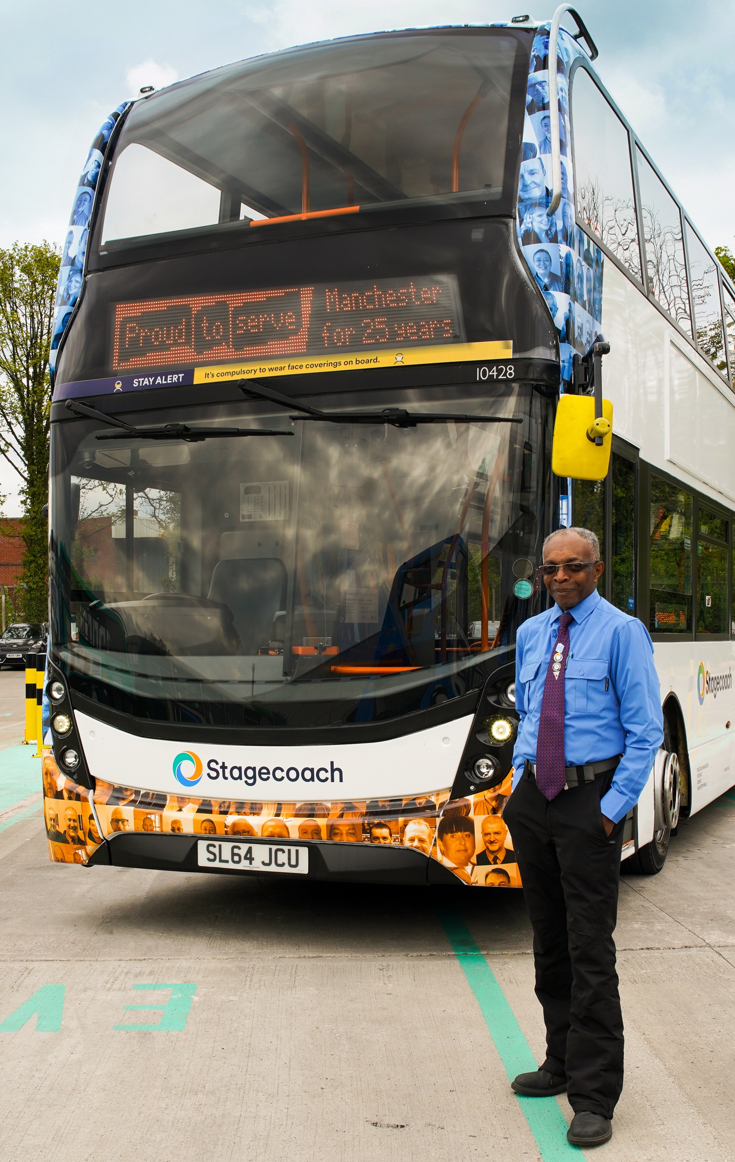 Stagecoach’s Junior honoured with medal