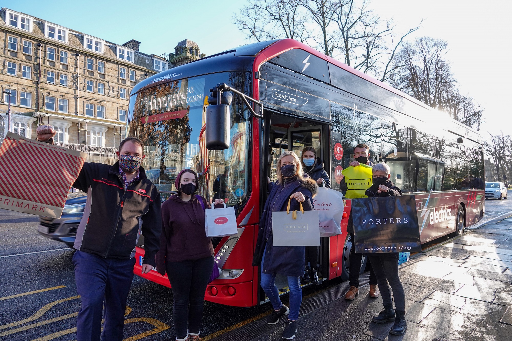 Harrogate Bus Co brings back free electric buses
