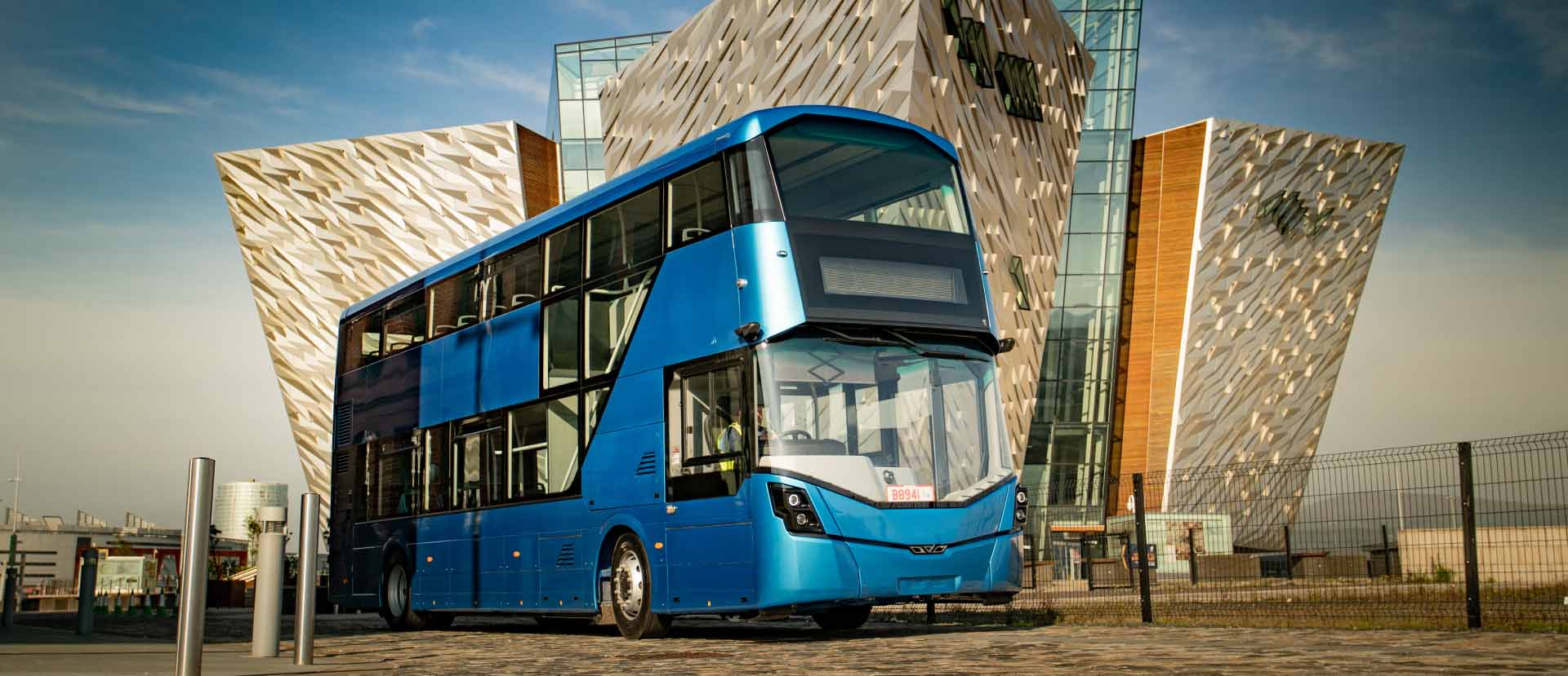 Go North East trialling electric Wrightbus decker