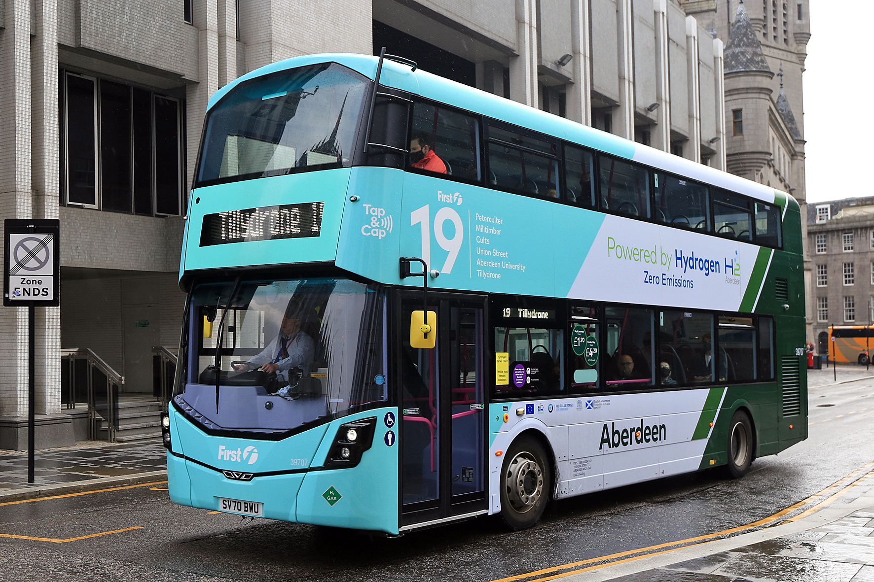 Wrightbus upgrading Aberdeen hydrogen fleet