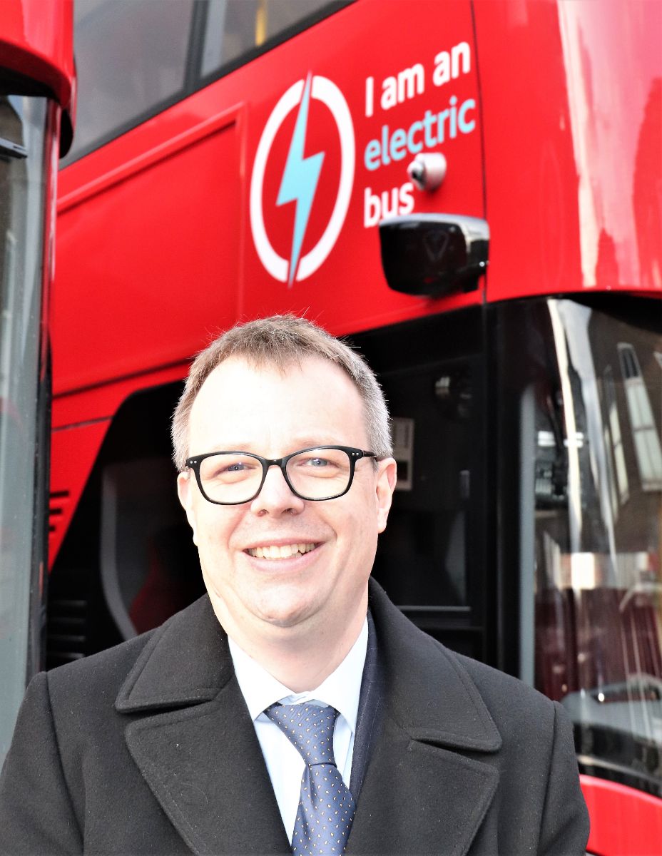 Tom Cunnington, TfL’s Head of Bus Business Development
