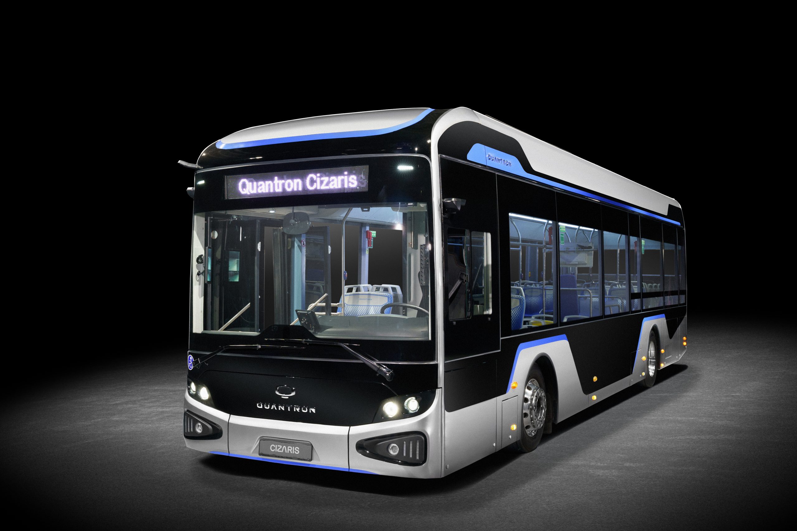 Quantron launches CIZARIS 12m electric bus