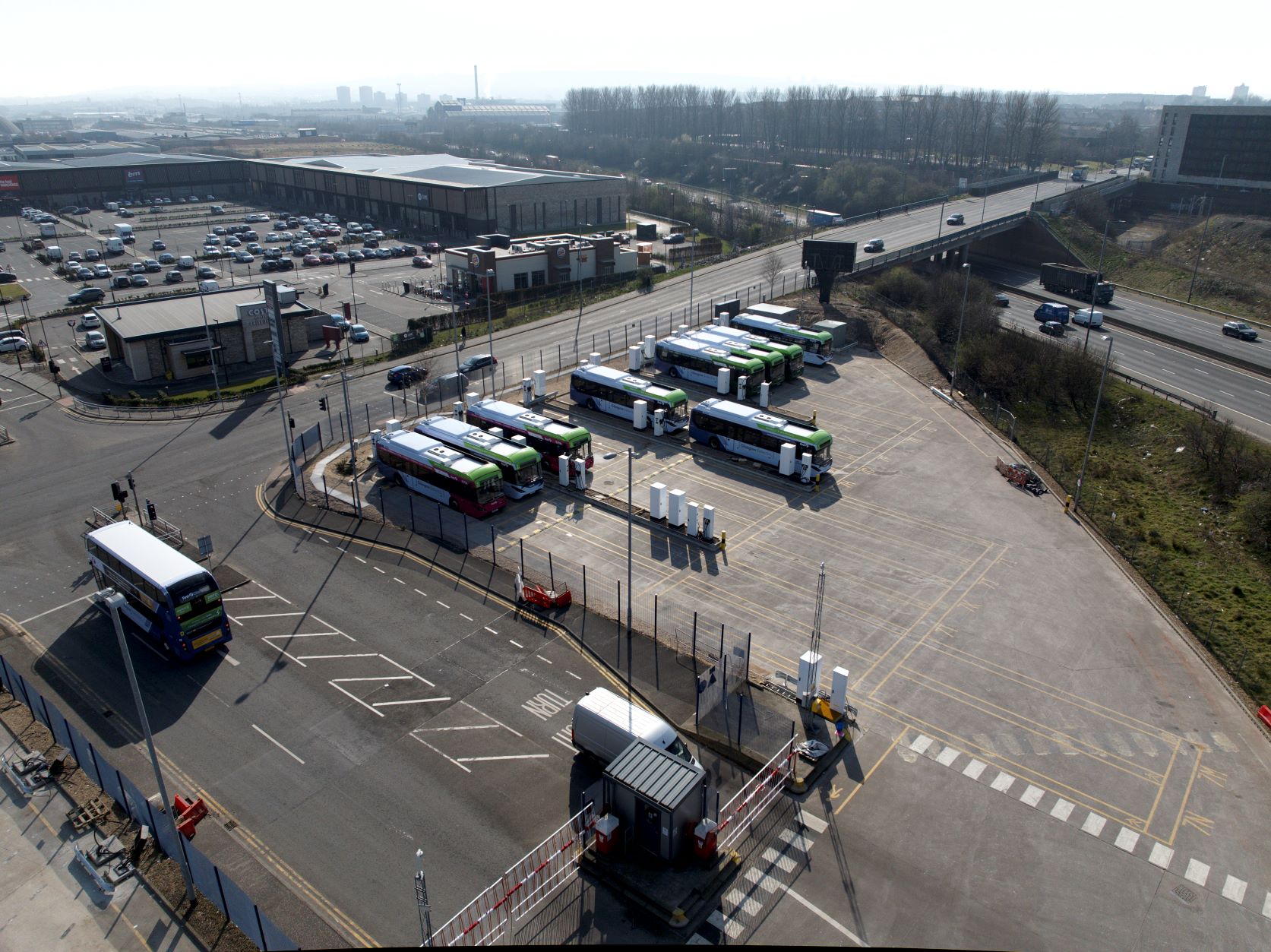 First completes UK’s largest rapid-charging centre