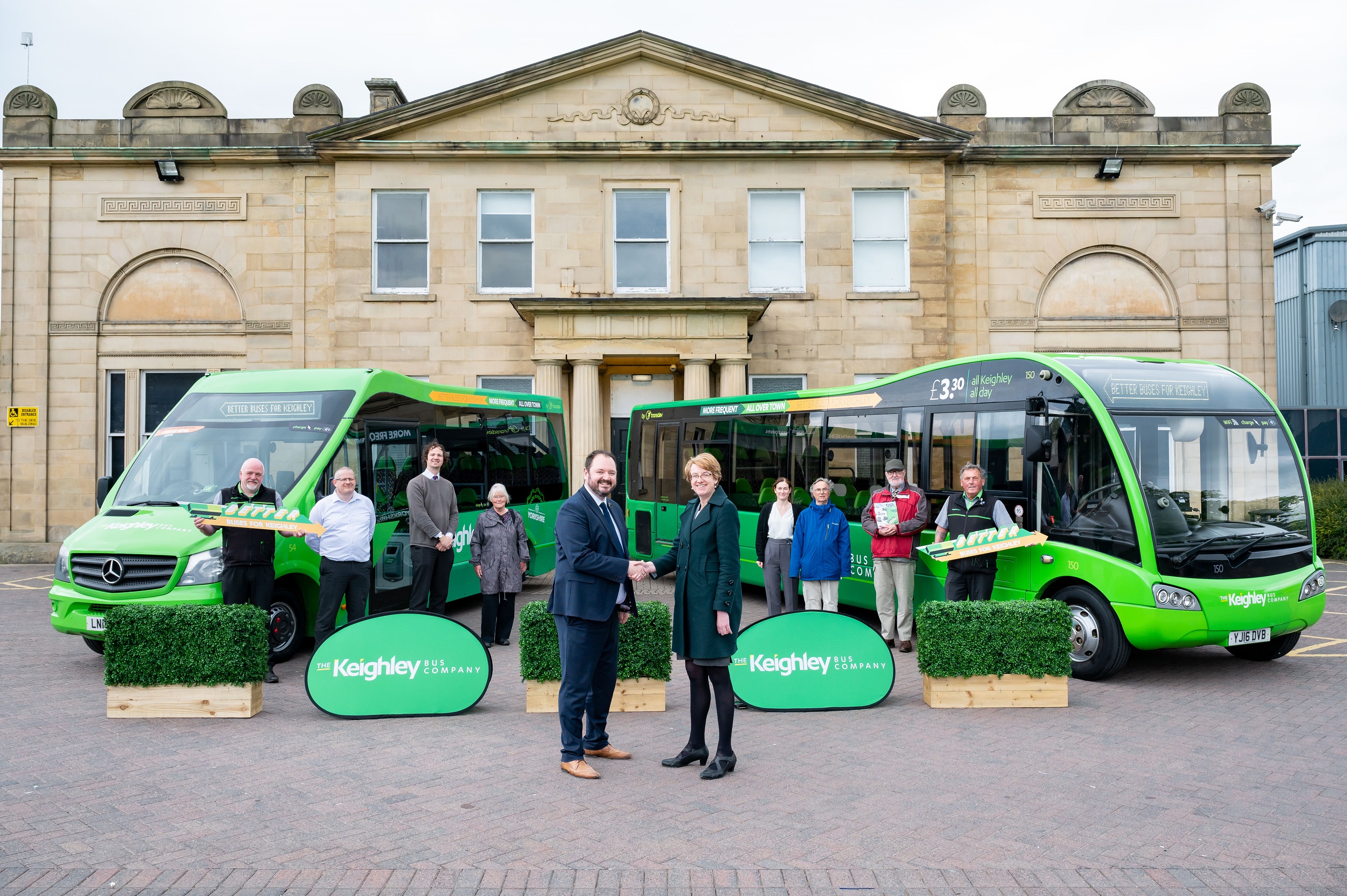 Keighley Bus Co doubles popular town services