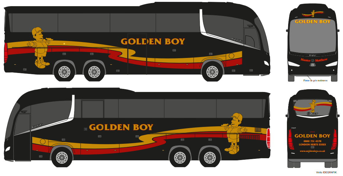 Golden Boy first with Irizar I6S Efficient order