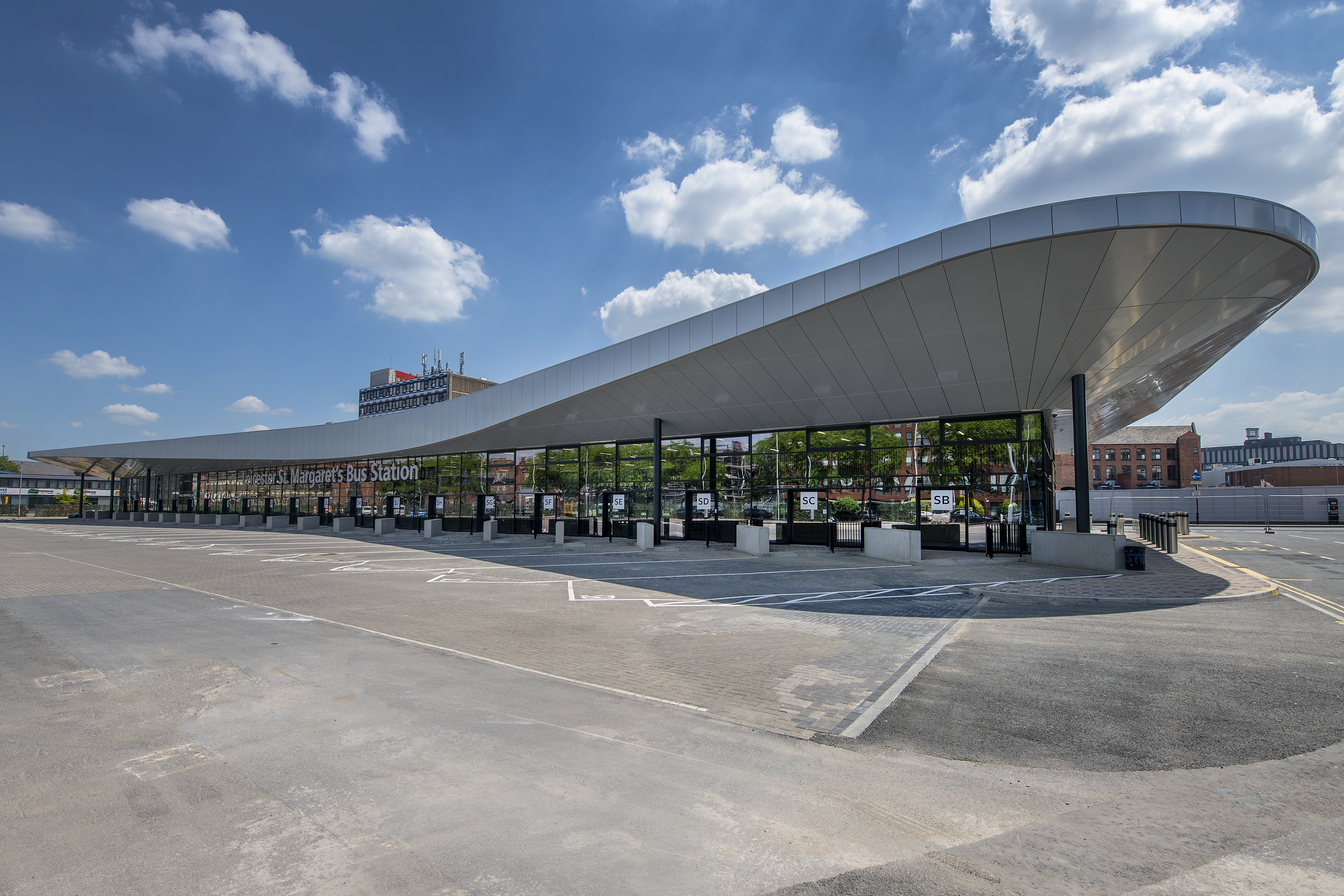 Leicester’s net-zero carbon bus station to open