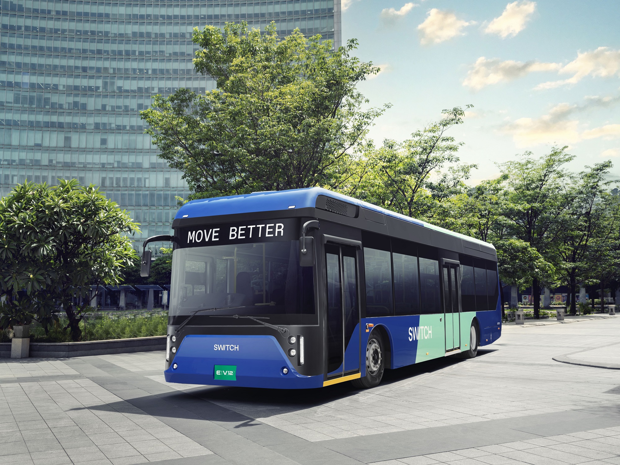 Switch launches electric bus platform for India
