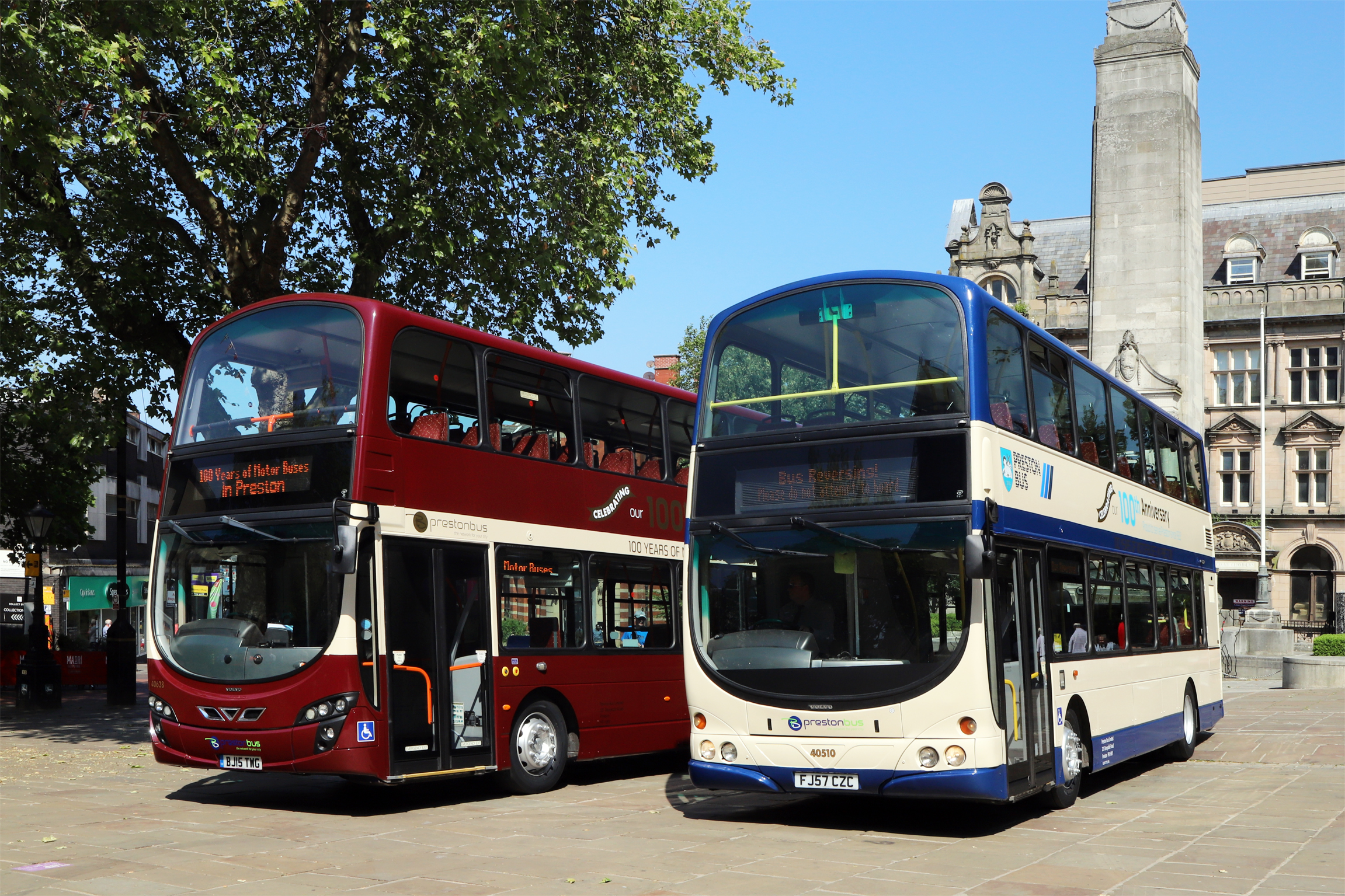 Preston Bus marks century