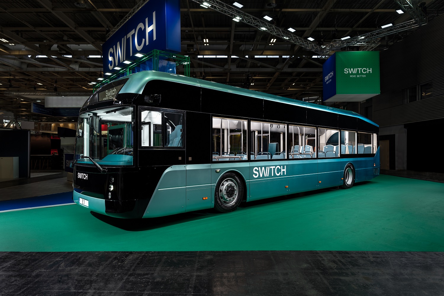 Switch reveals new e1 electric bus