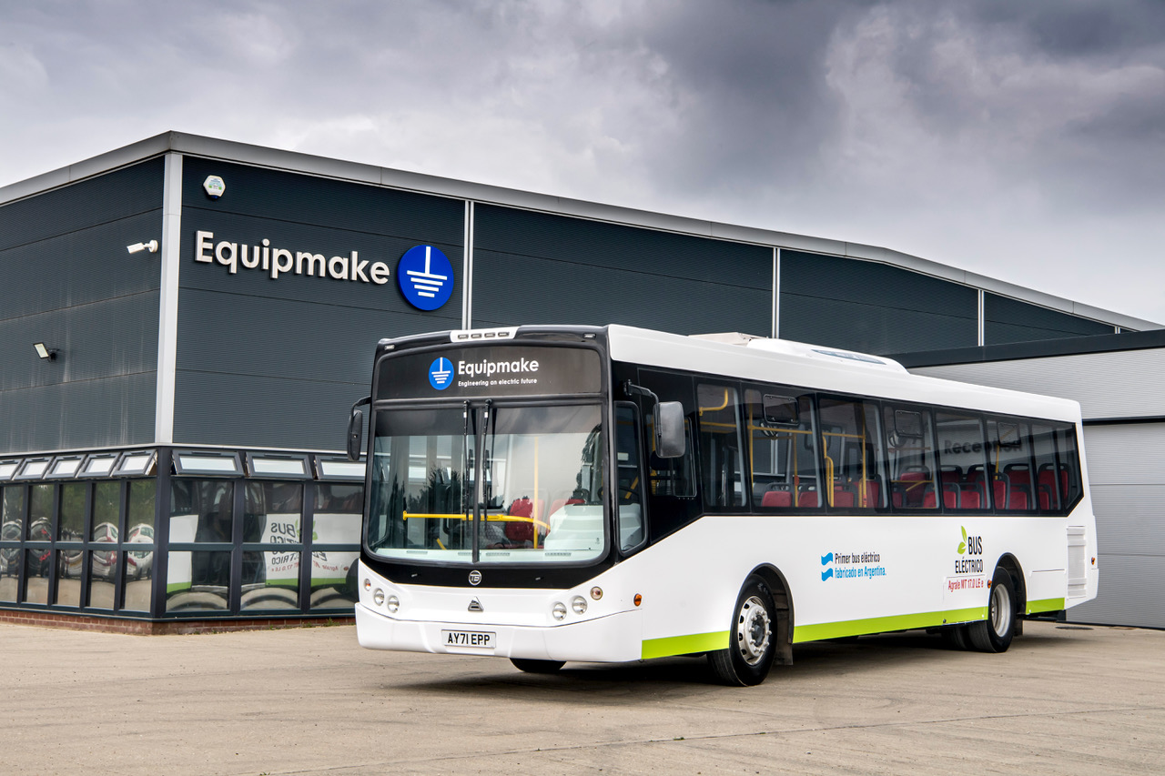 Equipmake bus leaves for Argentina