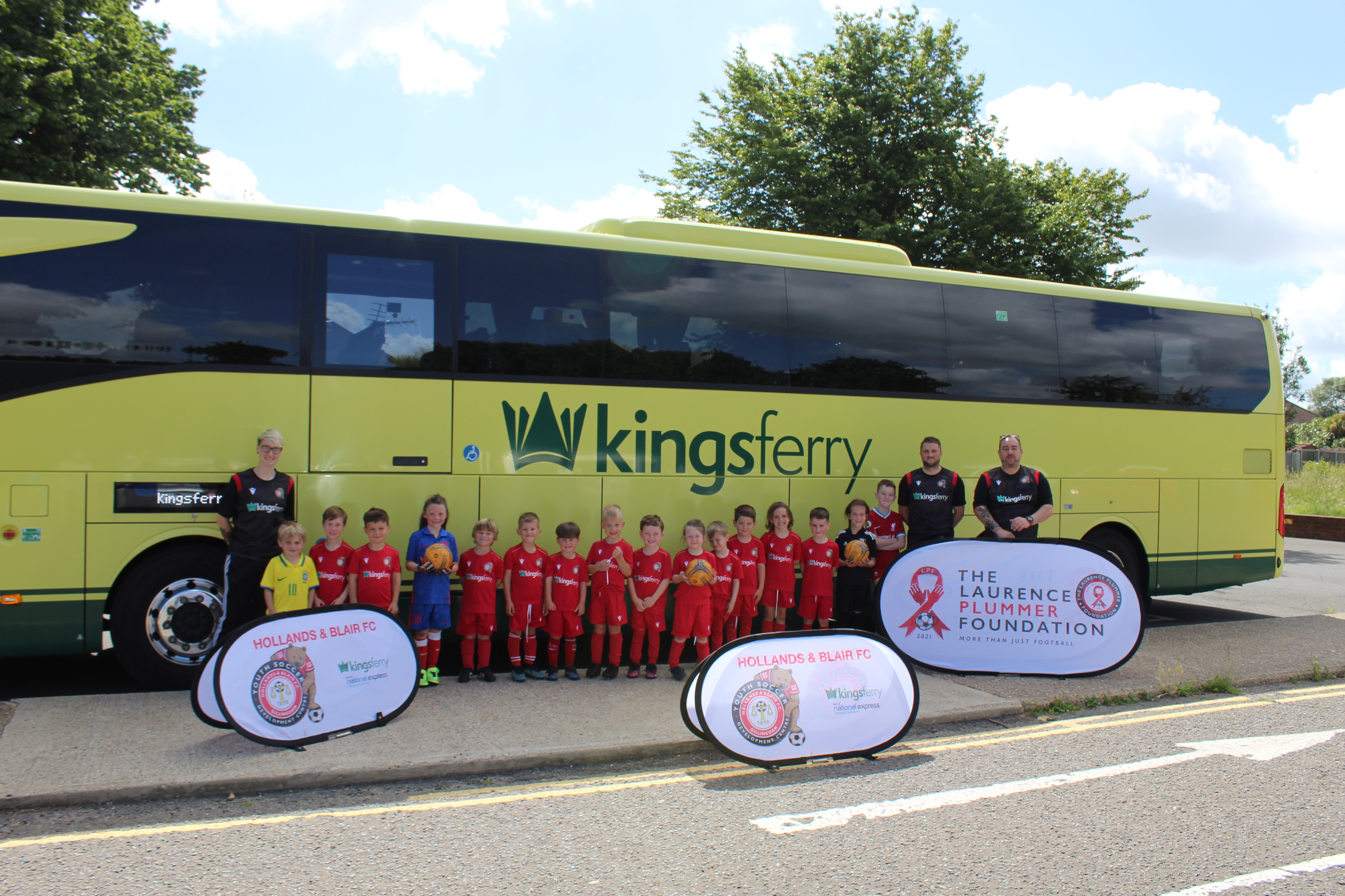 The Kings Ferry sponsors football school