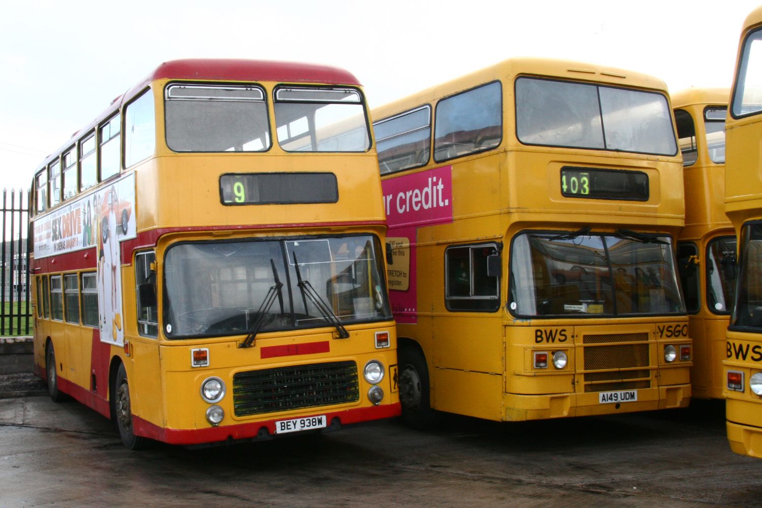 In the late 2000s, a large fleet of Bristol VRT and Leyland Olympian school buses were operated