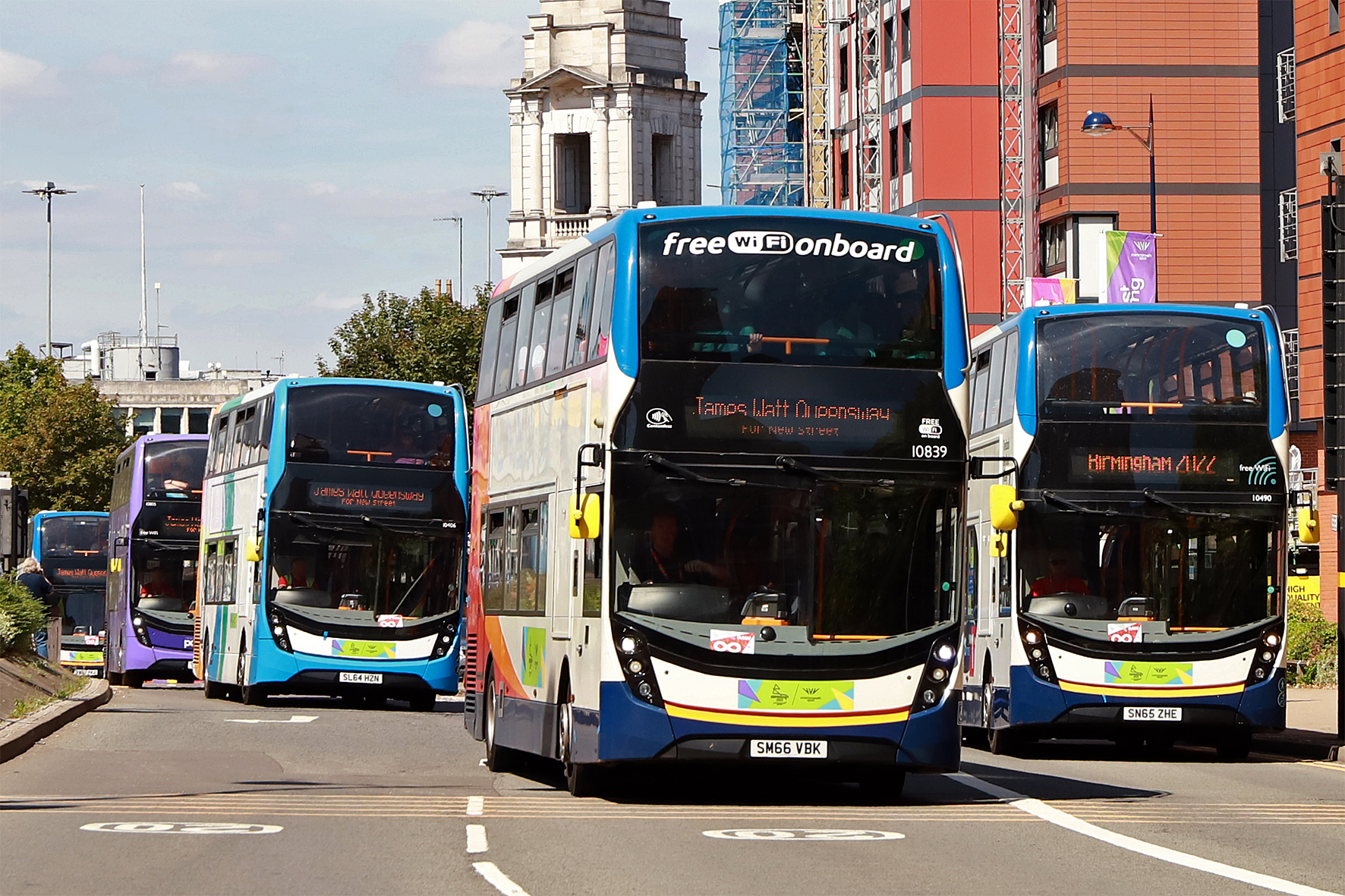 Look back: Commonwealth Games buses and coaches in pictures