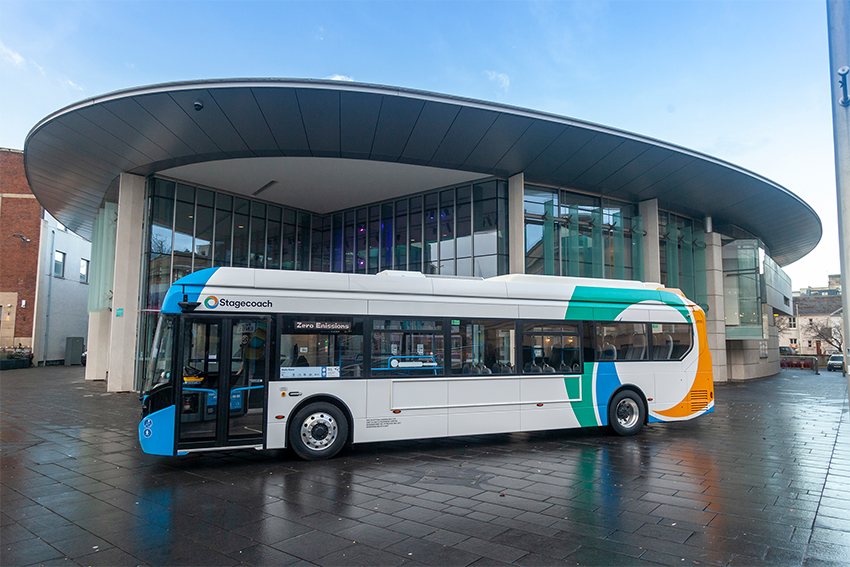Stagecoach to make Perth and Inverness 100% electric