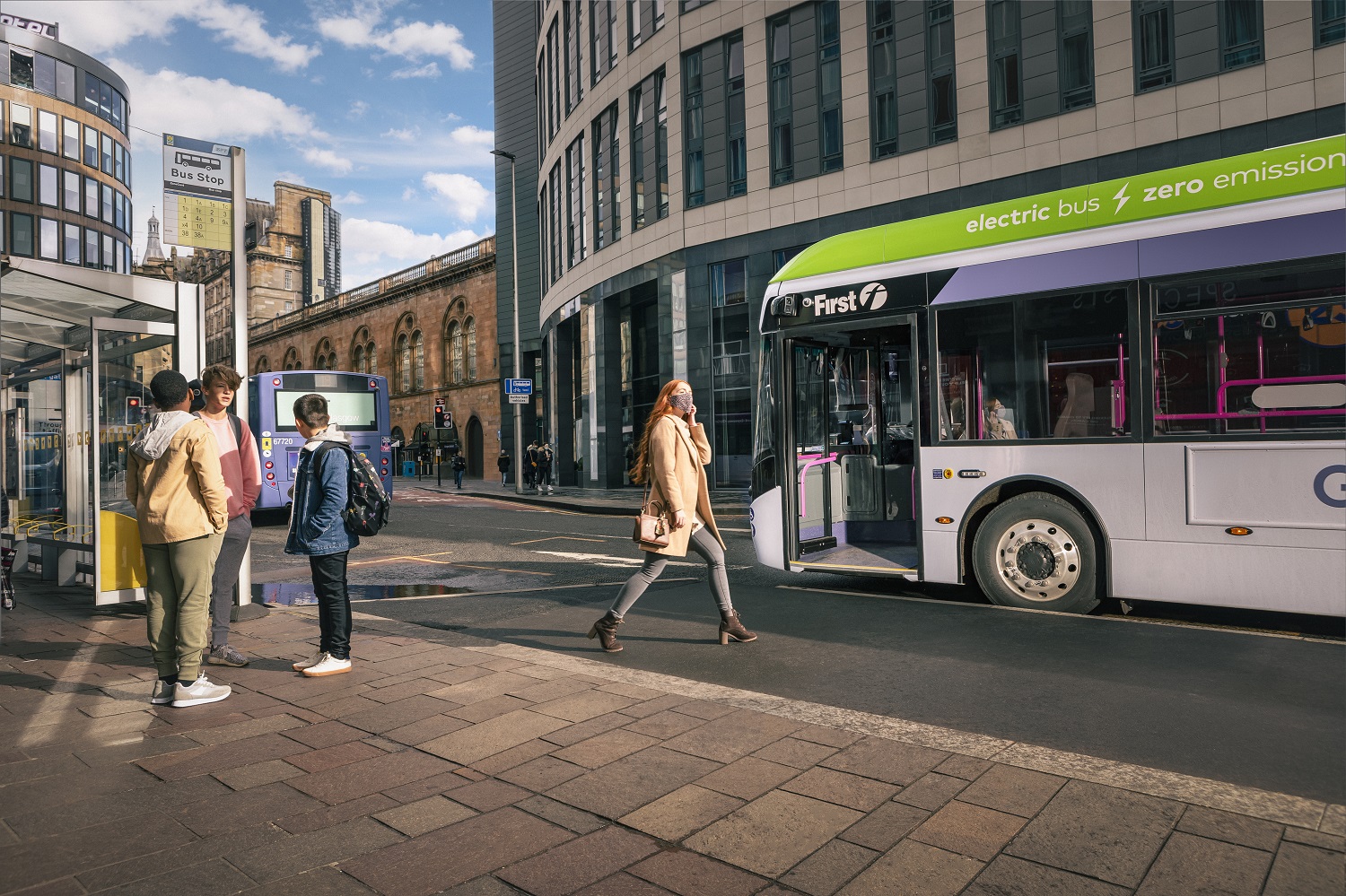 Scotland steps up free bus travel marketing