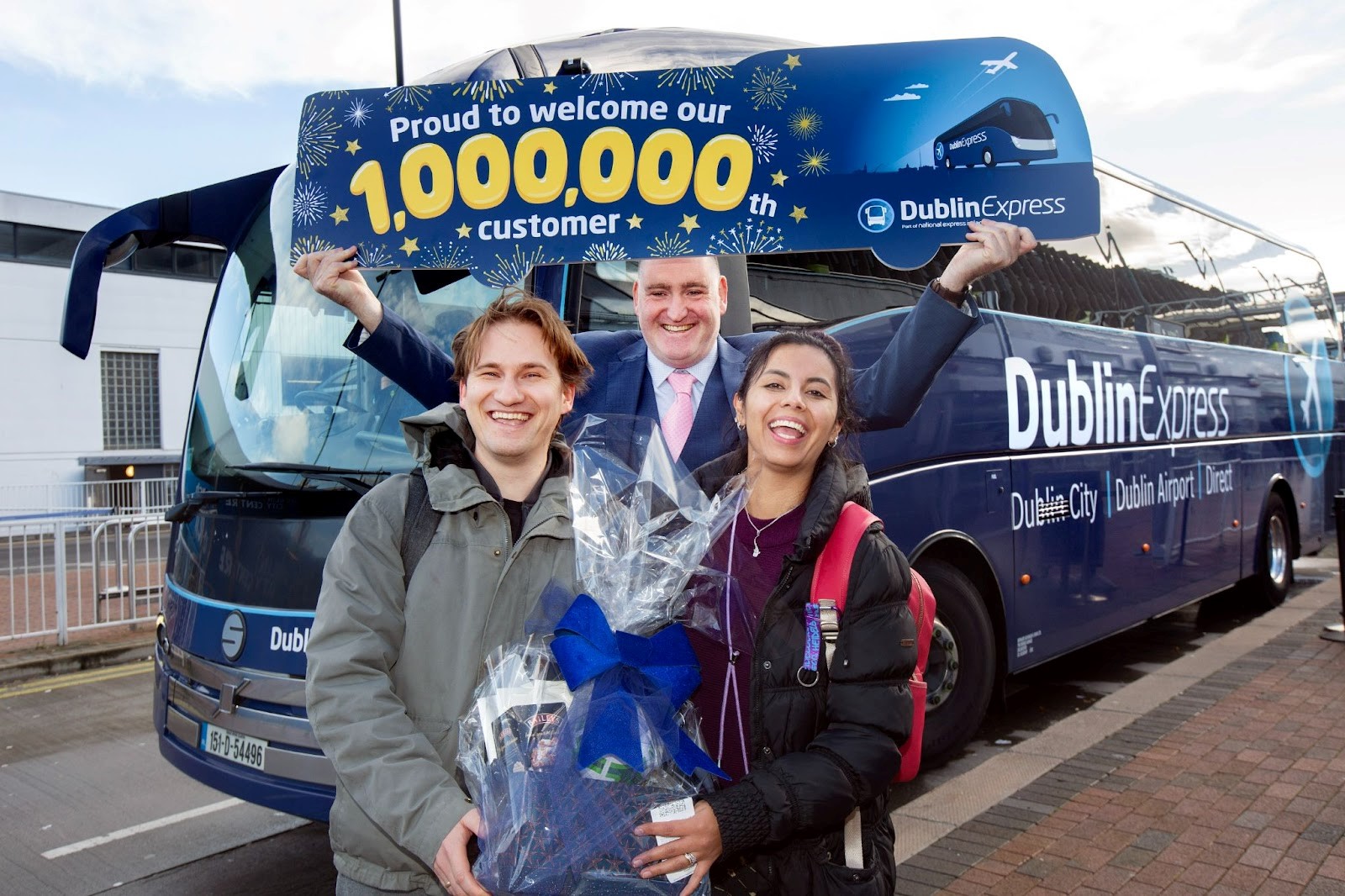 Dublin Express welcomes one-millionth customer