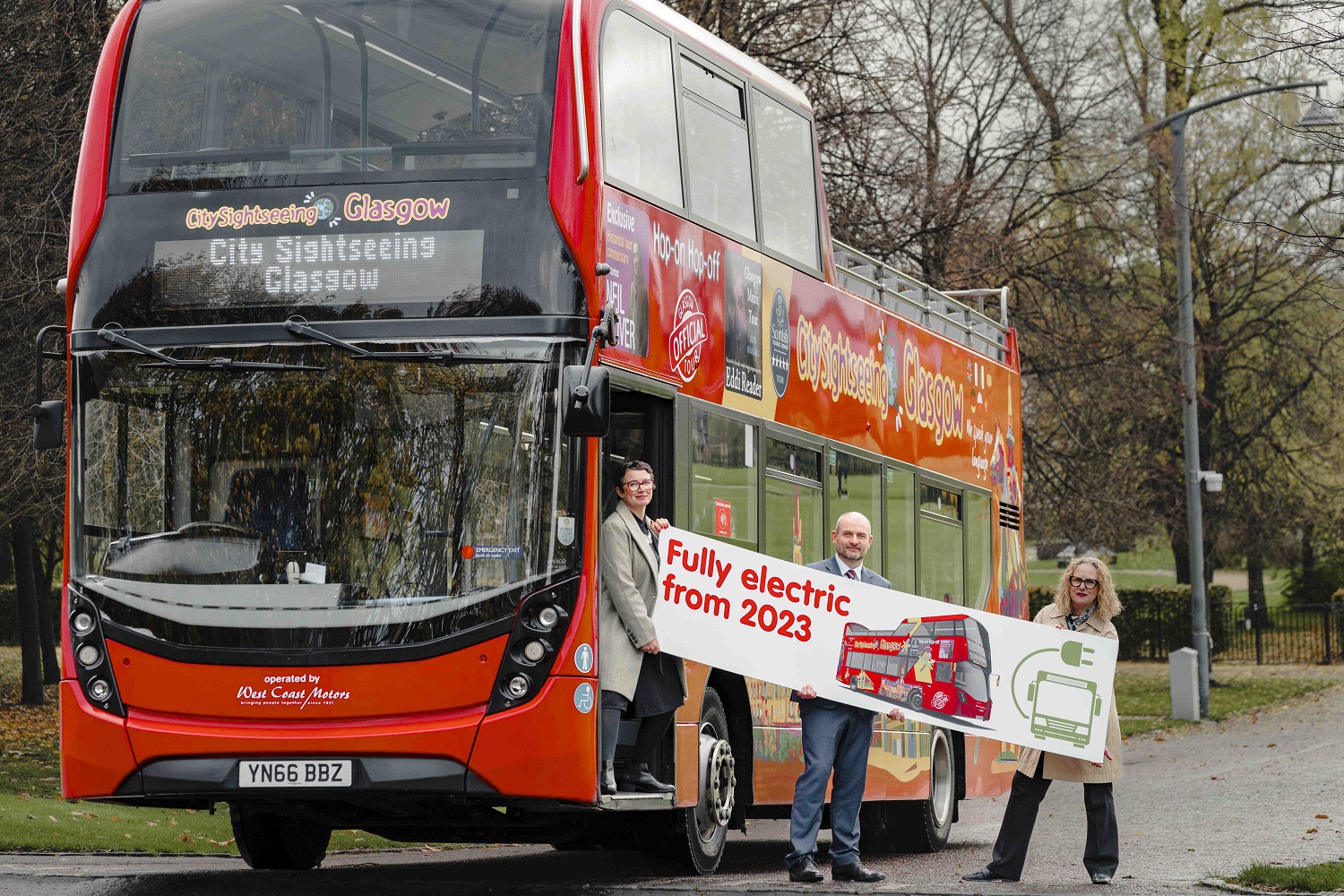 City Sightseeing Glasgow to get ten Wrightbus electrics