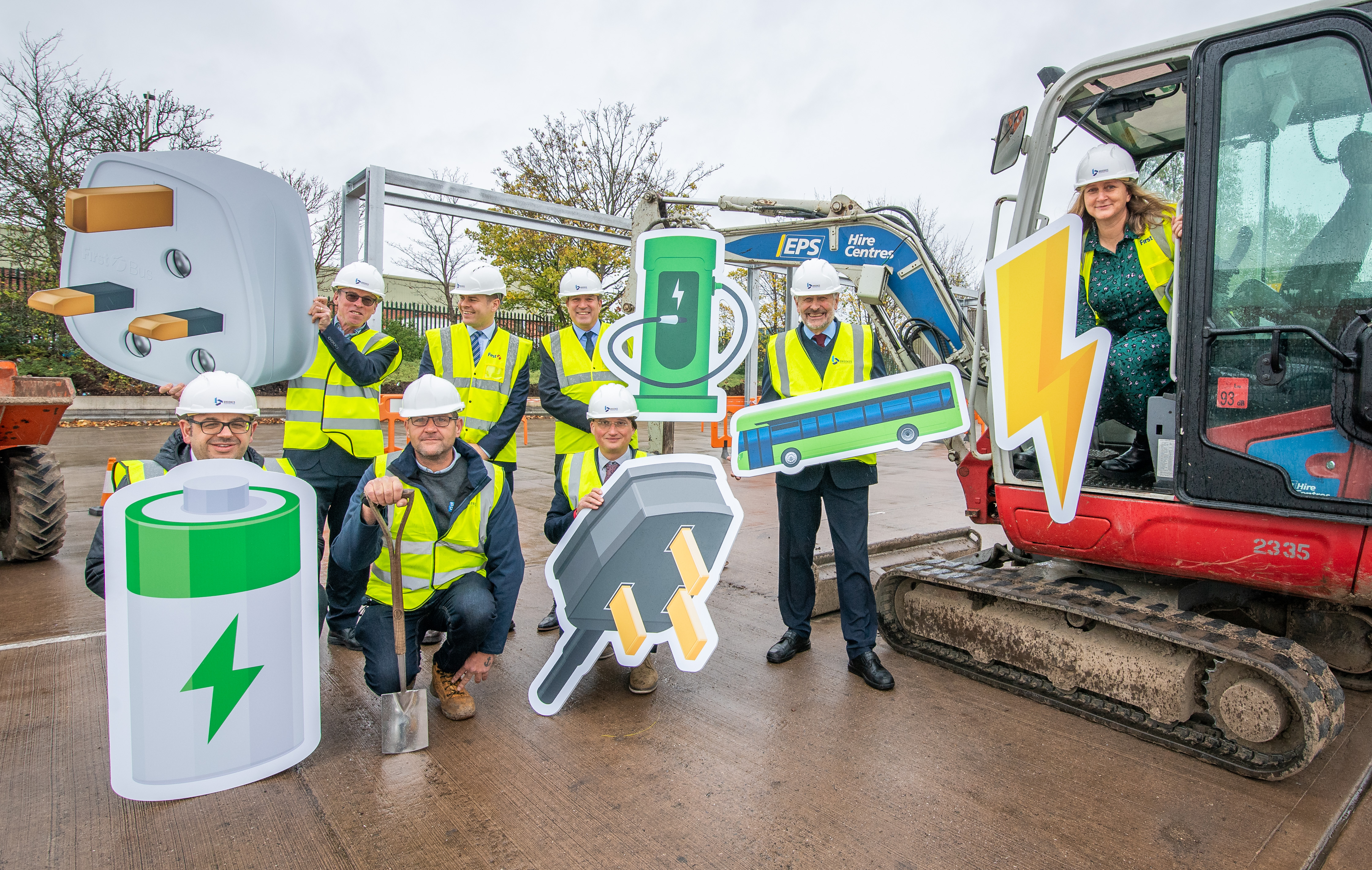 First Leicester depot gets ready to receive electrics