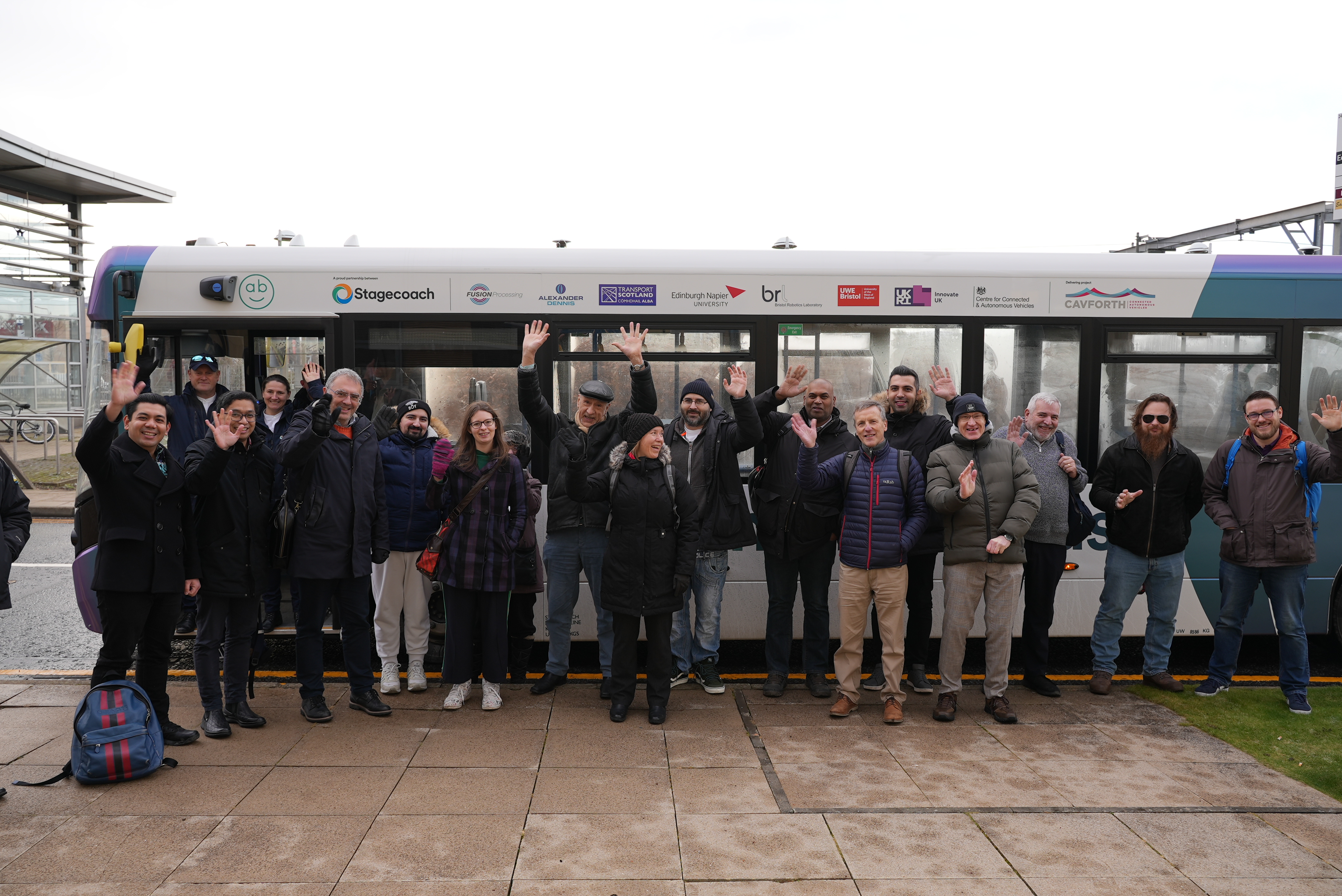 First passengers board Stagecoach autonomous bus