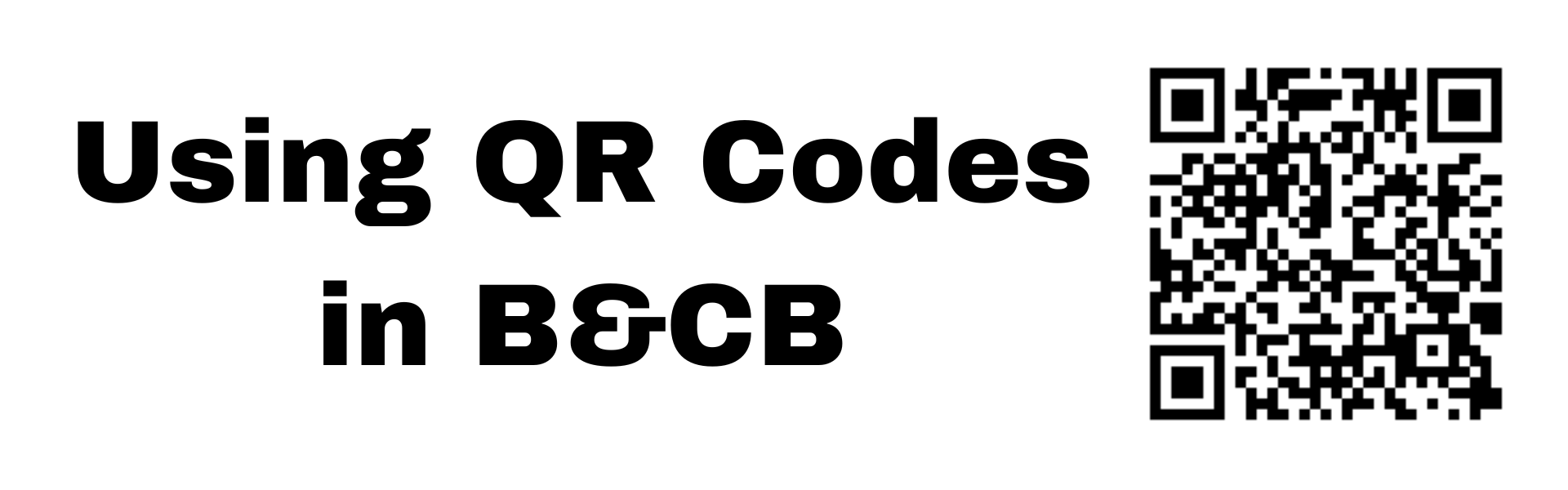 QR codes are here!