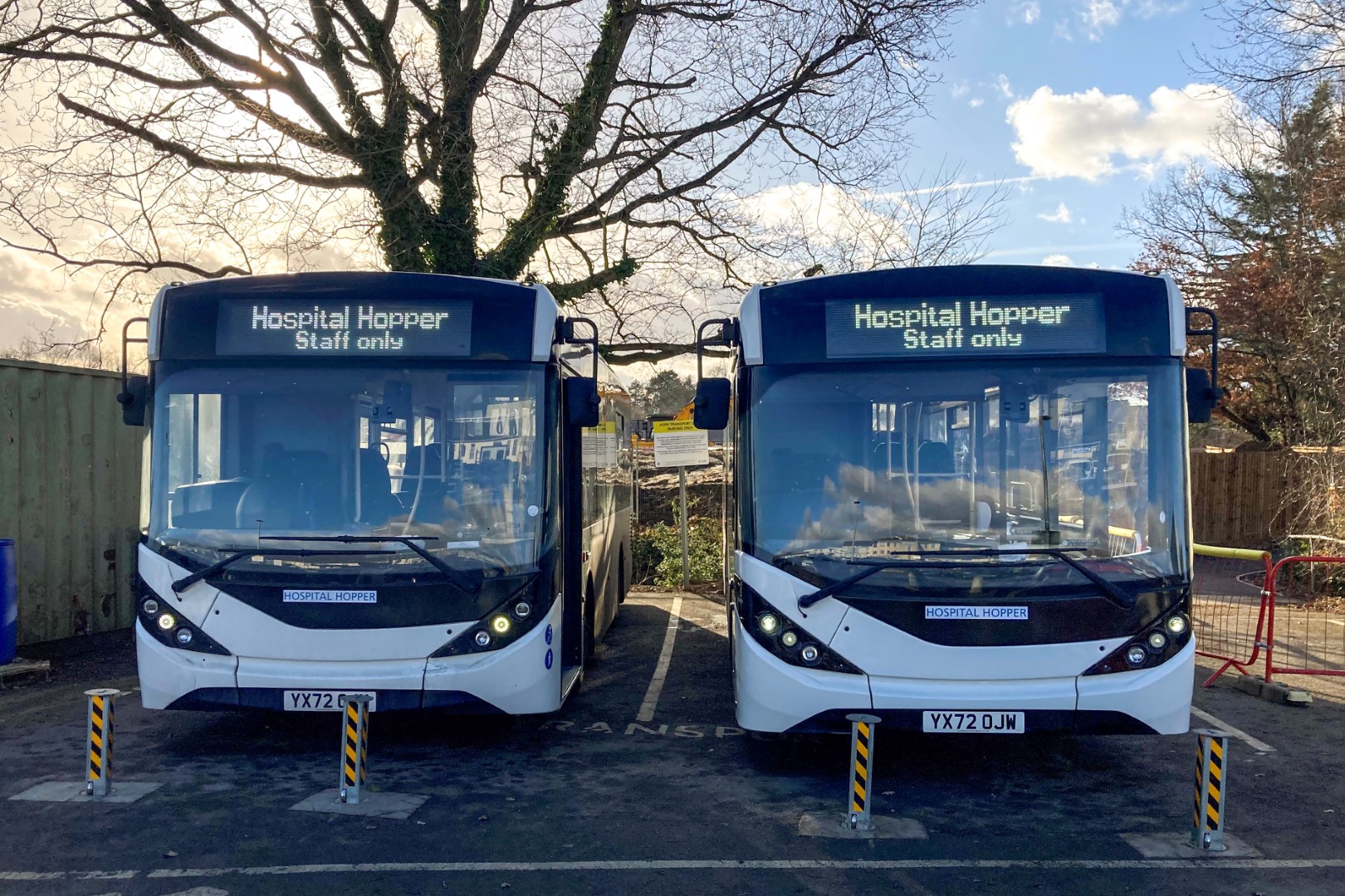 NHS buses on rental