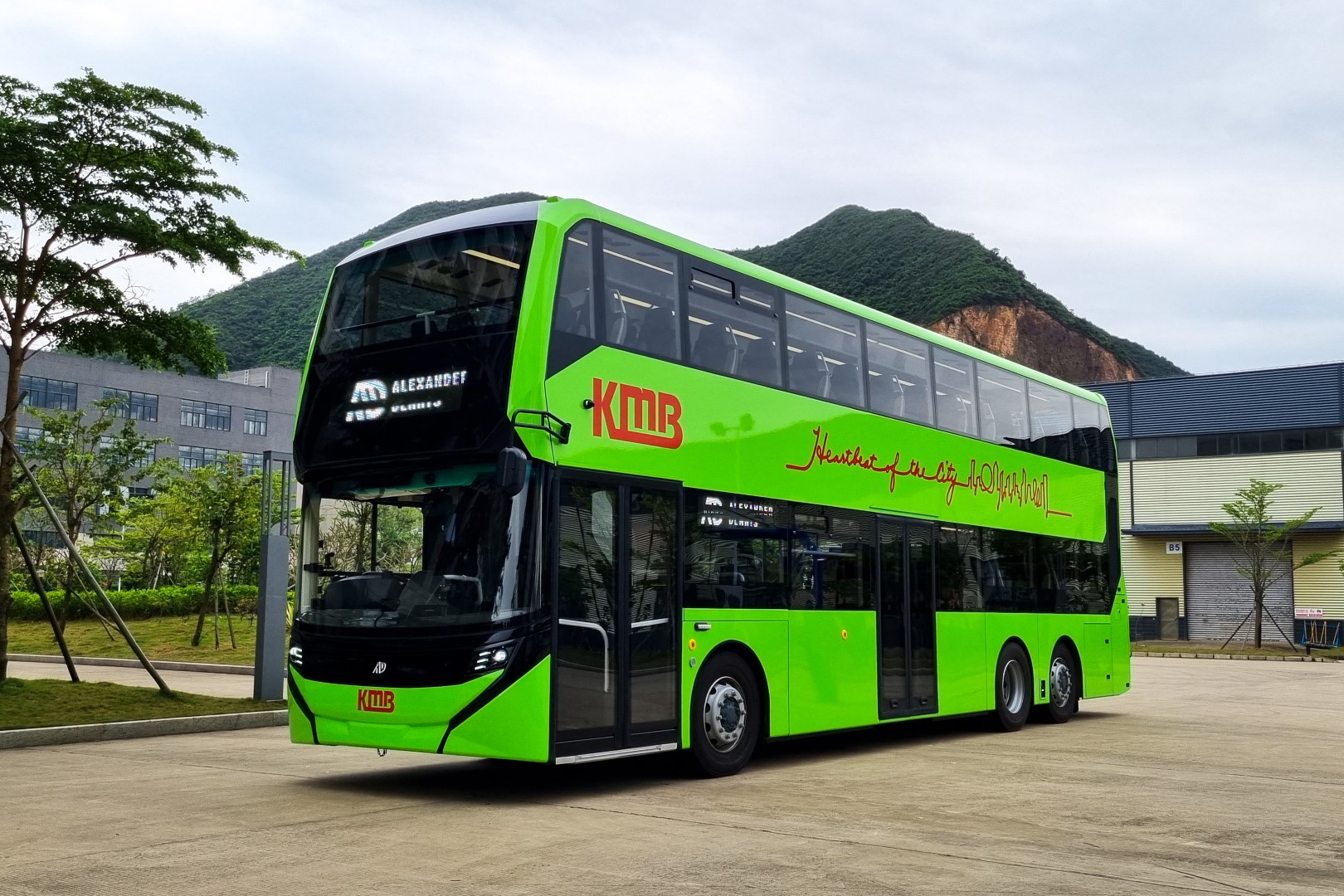 Next-gen’ Enviro500EV arrives for KMB’s 90th