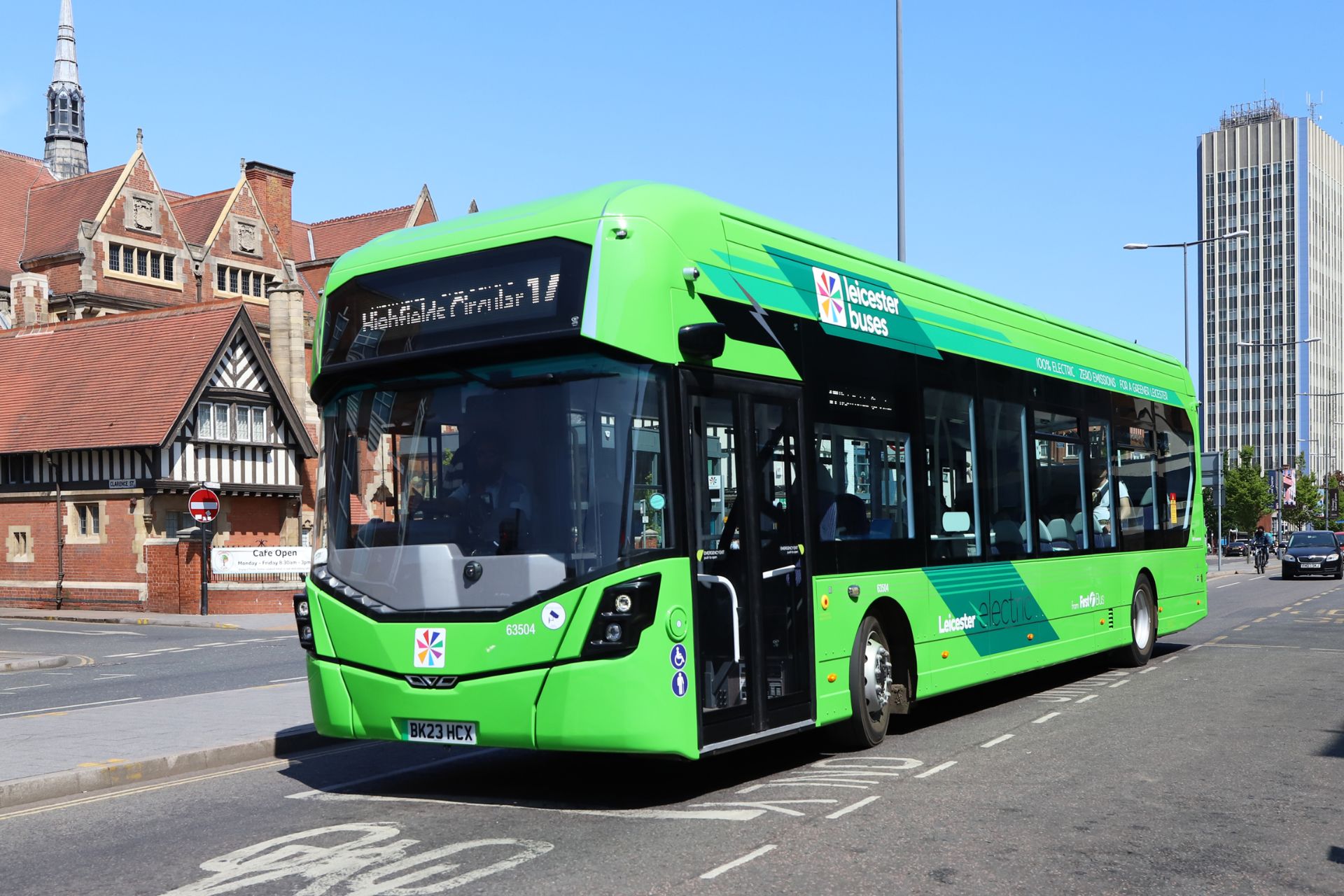 Electroliners enter service in Leicester