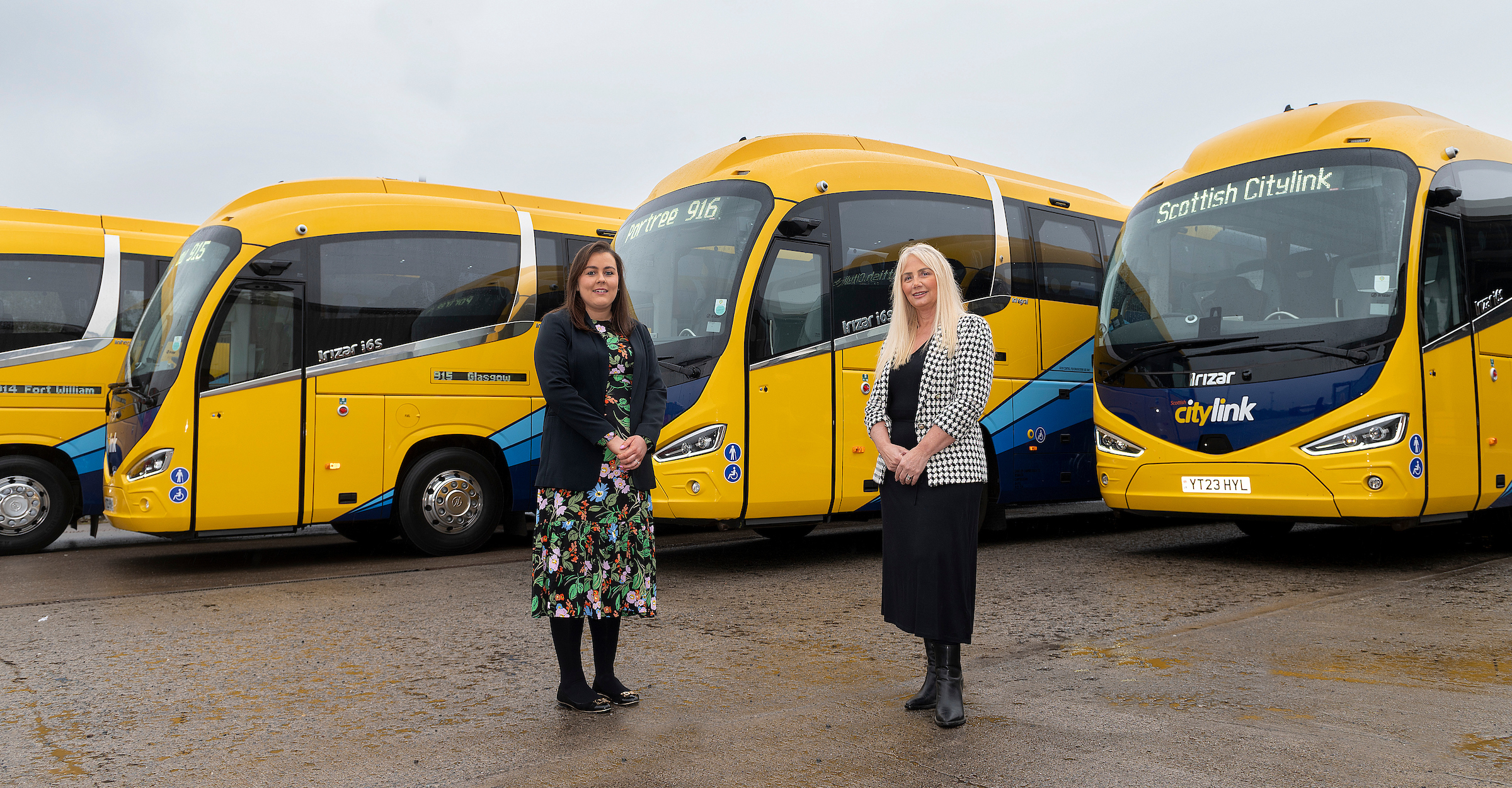 Irizars and Tourismo introduced on Scottish Citylink