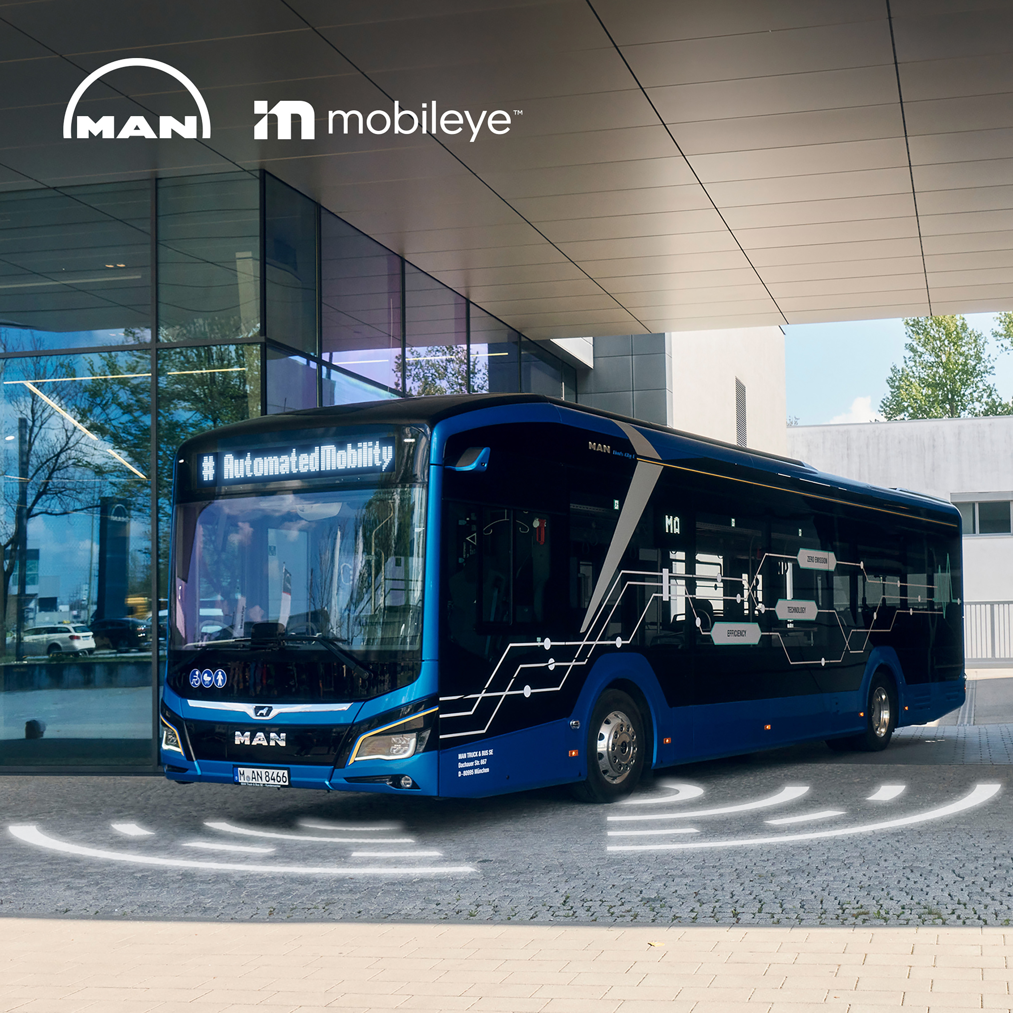 MAN buses to go autonomous with Mobileye