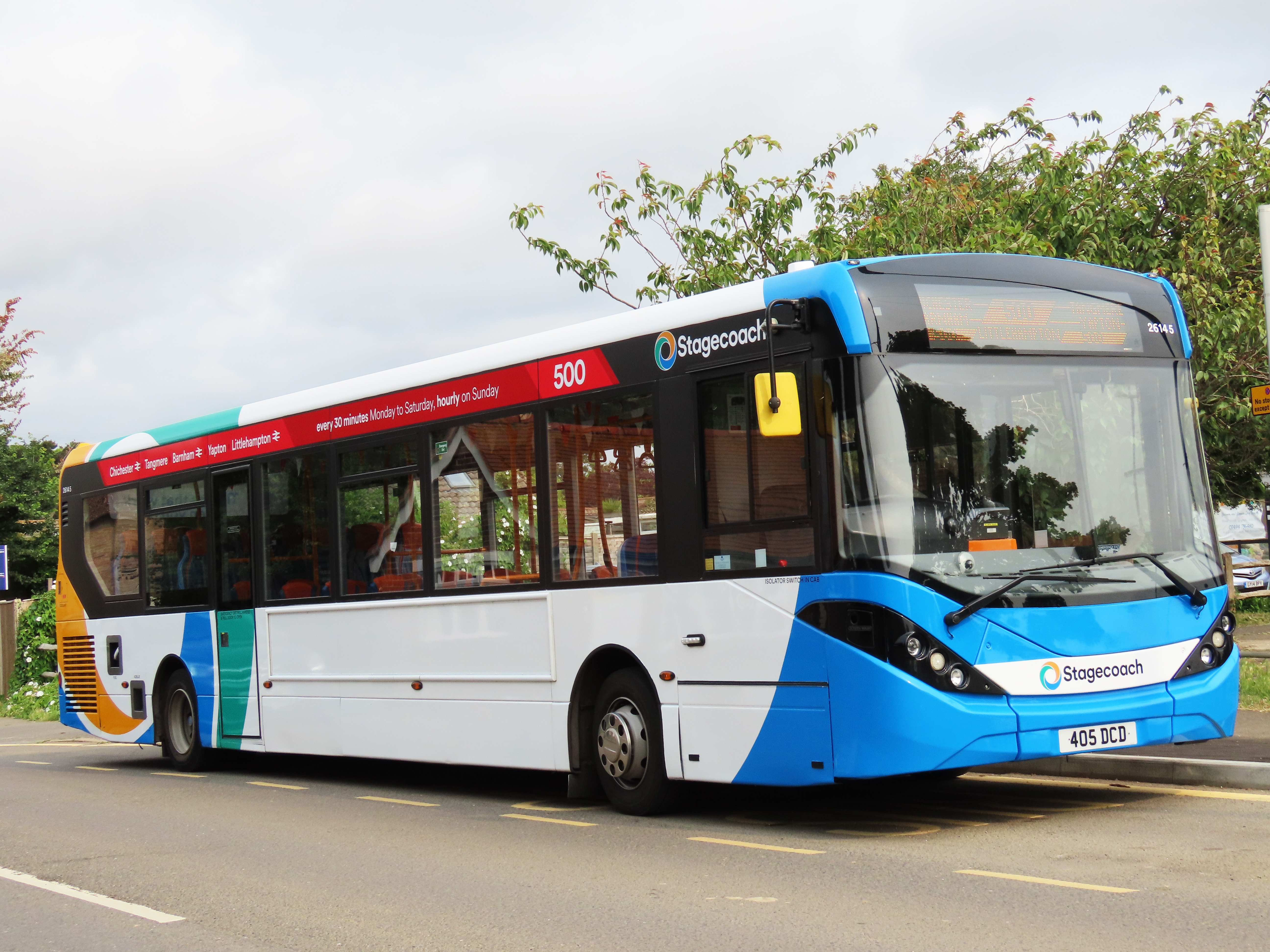 Stagecoach offering free travel on Sussex route