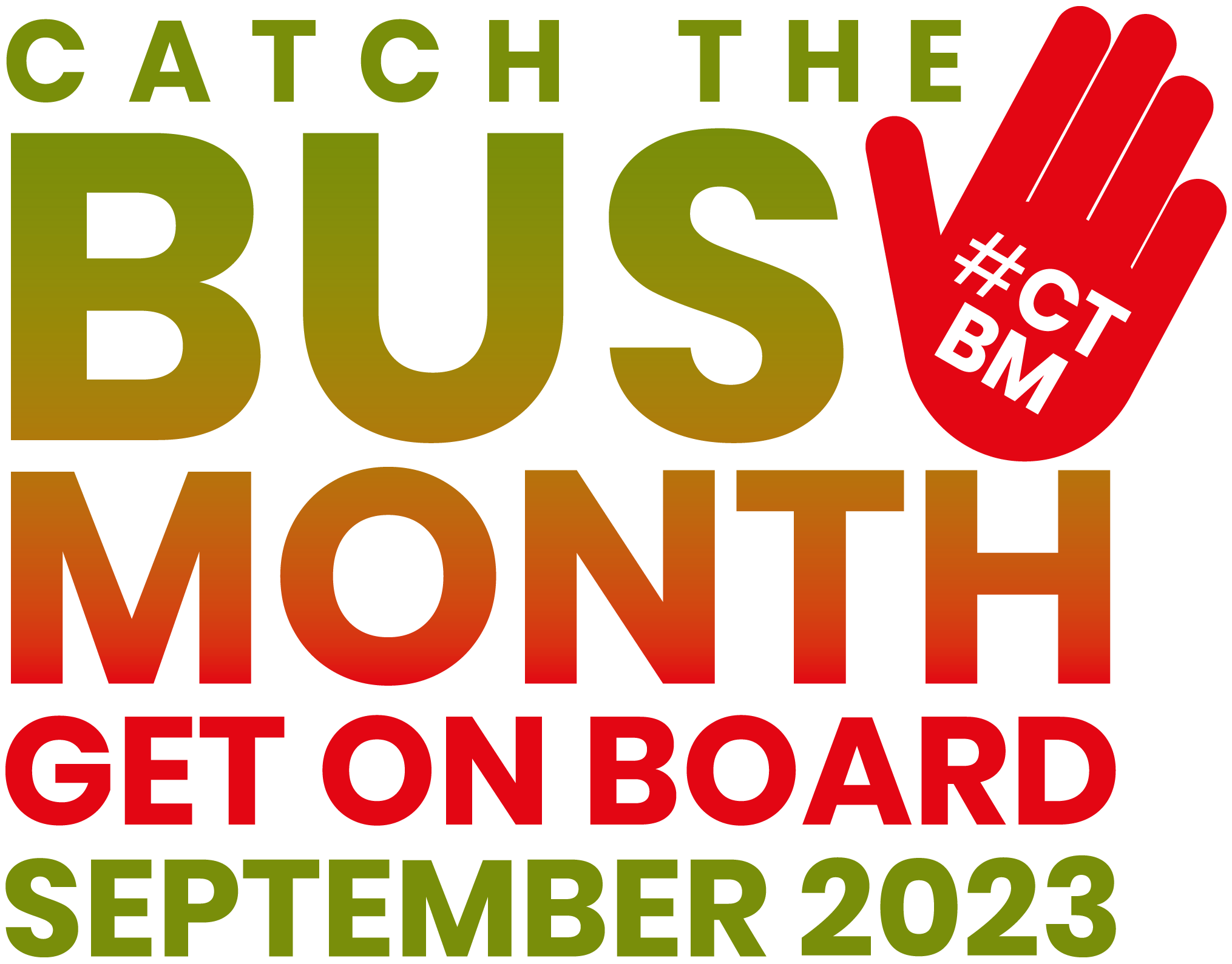Partner Pack now available for Catch the Bus Month participants