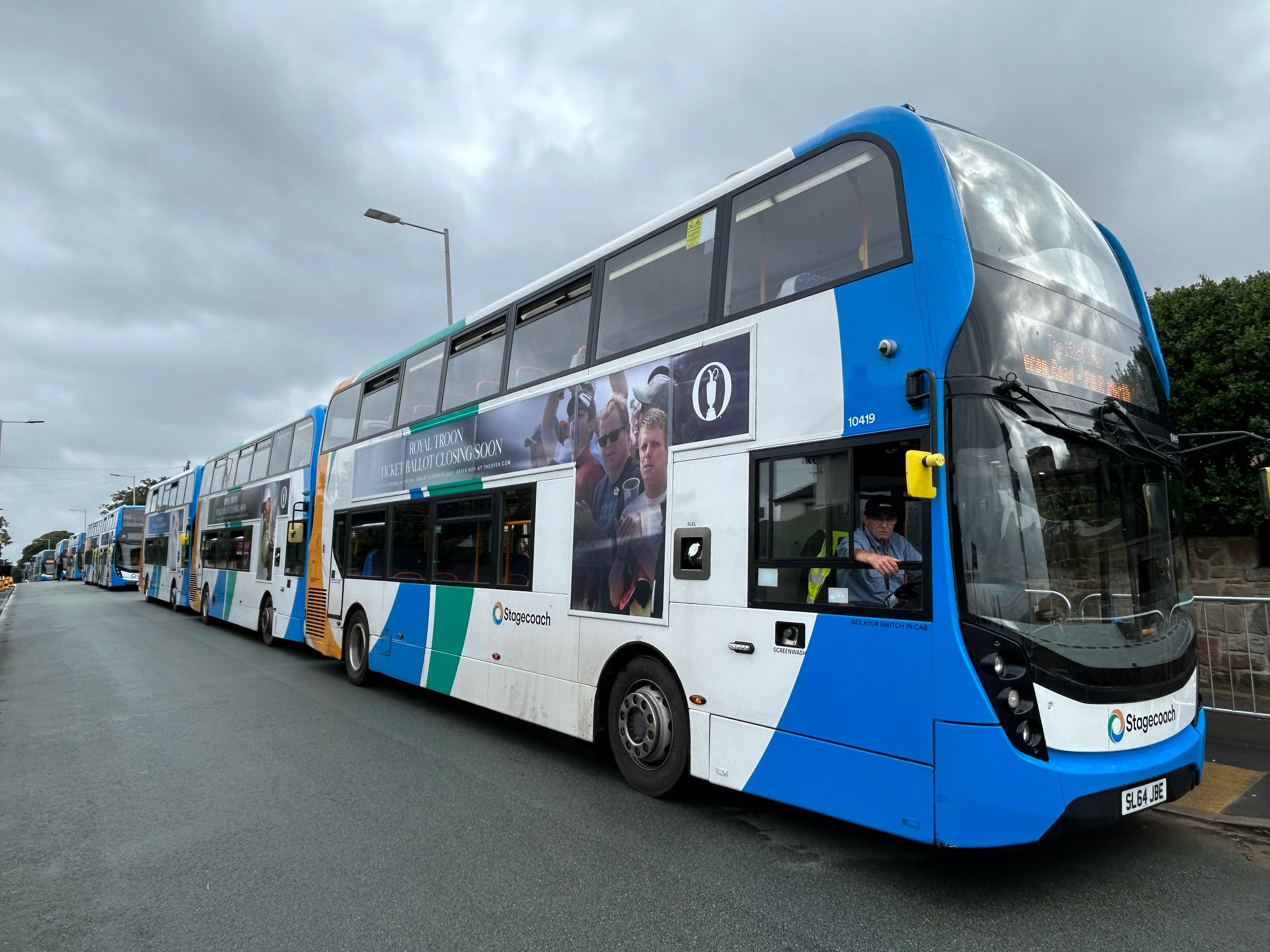 Stagecoach proud of golf service success