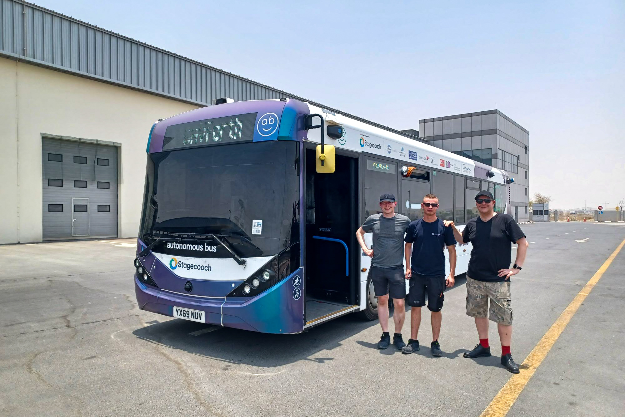 Autonomous Enviro200AV completes Dubai World Challenge testing