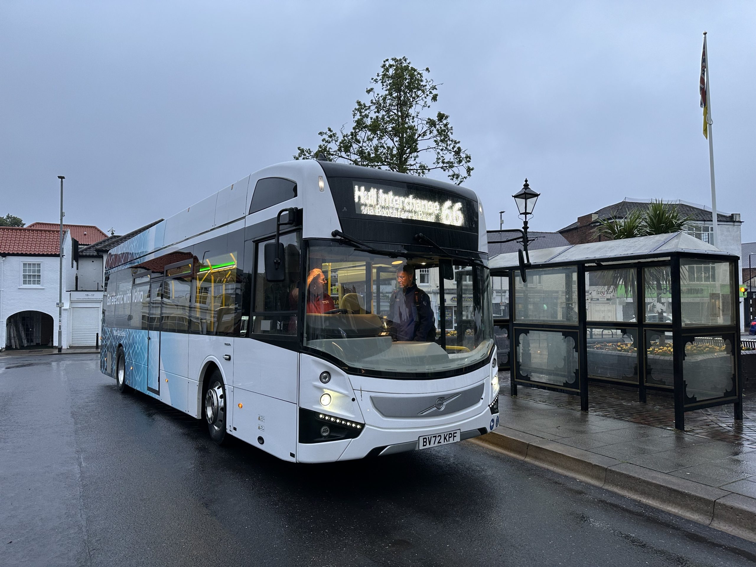 Volvo BZL makes for a first in Hull