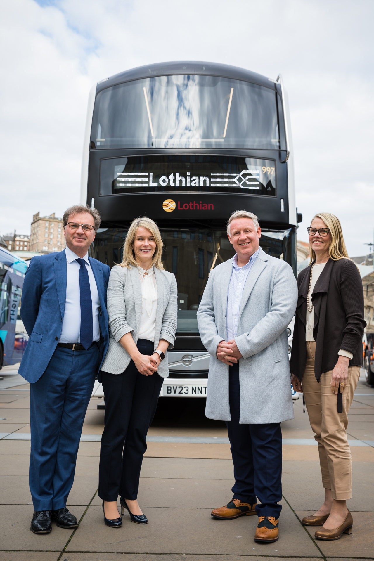 Lothian orders 50 Volvo BZL electric double-deckers