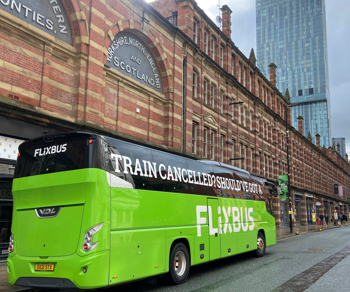 FlixBus sends message at Conservative Party Conference