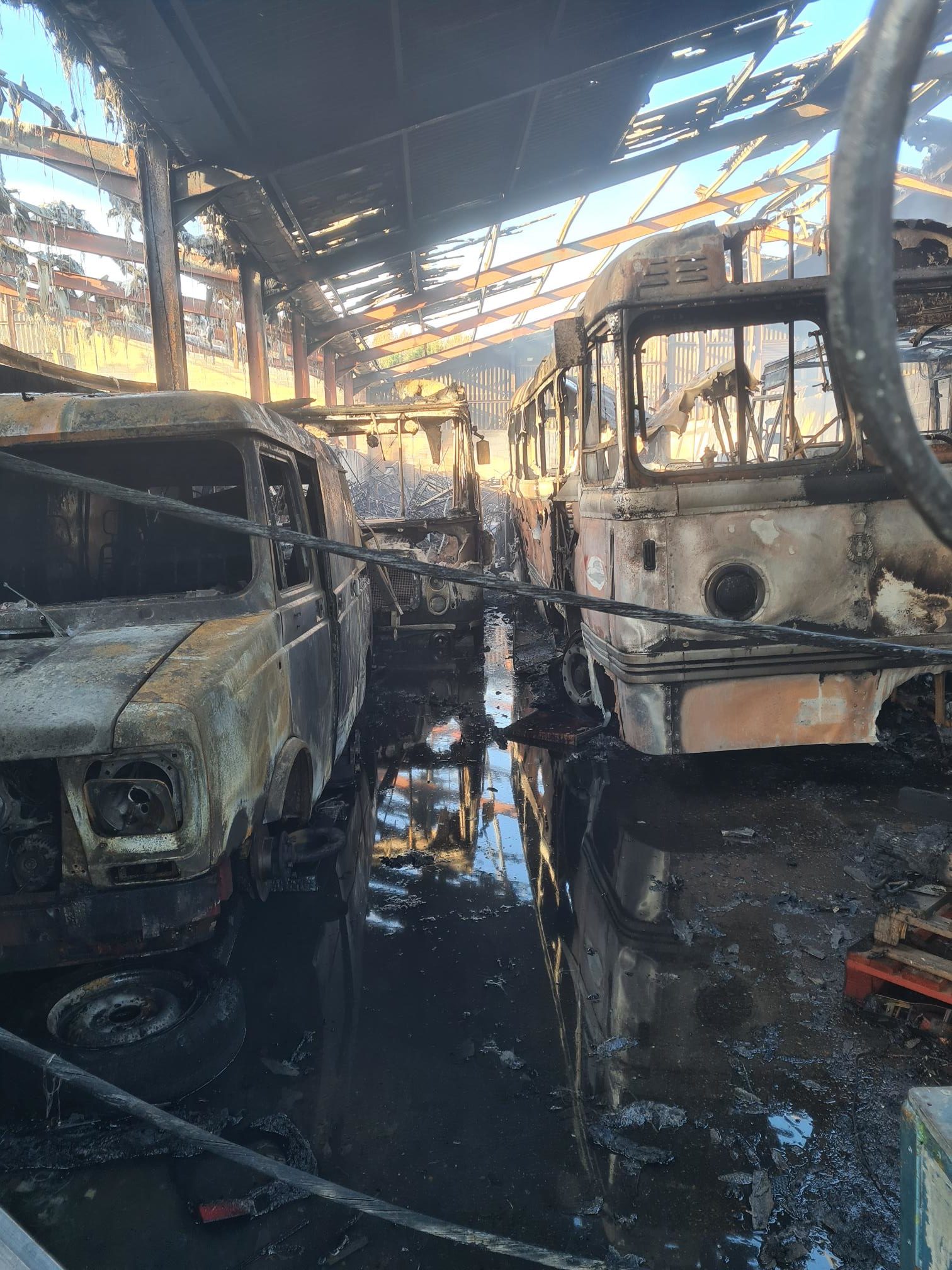 Fire destroys King Alfred buses and coaches