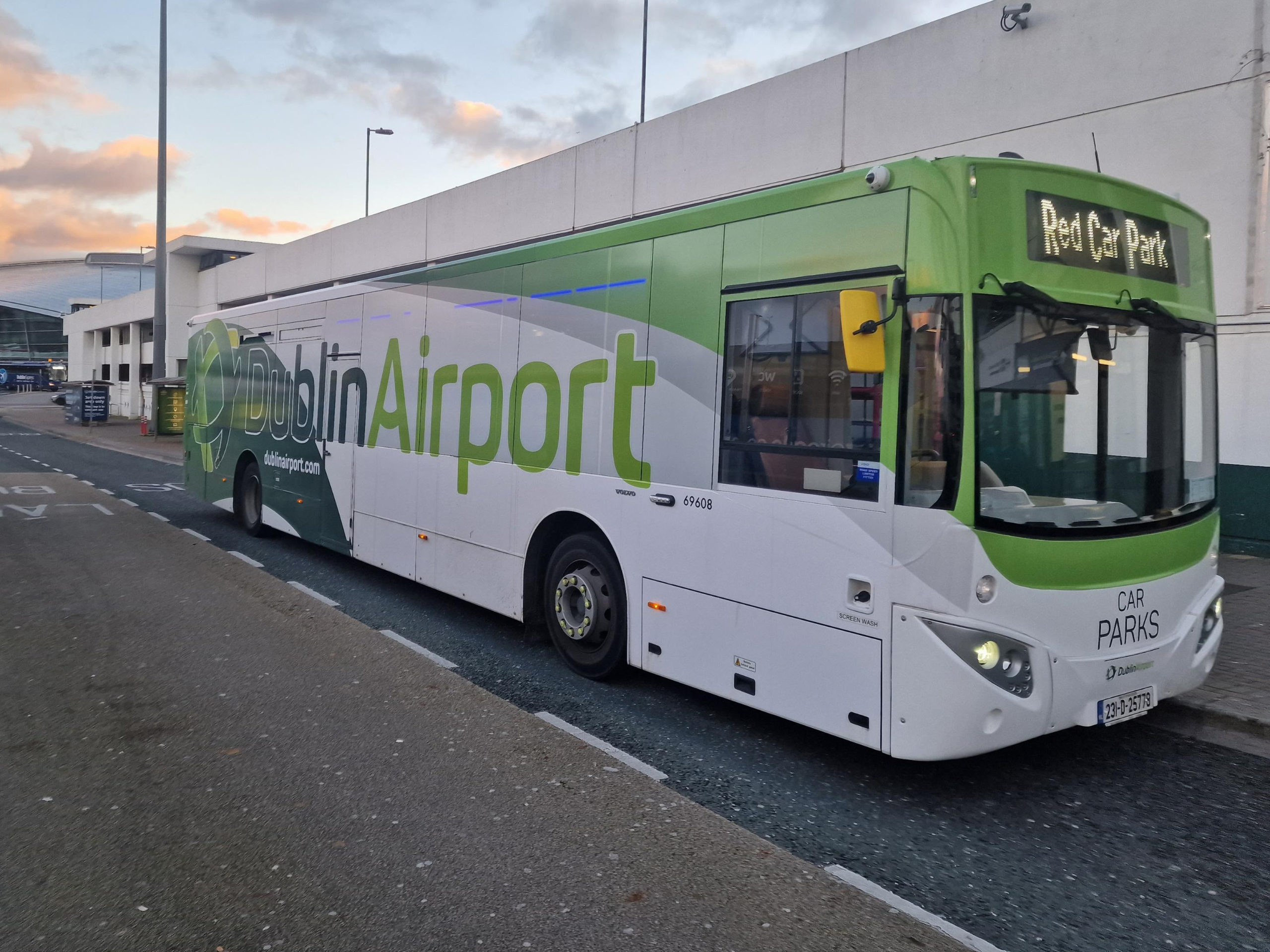 Aircoach operating17-strong Volvo eVoRa fleet at Dublin Airport