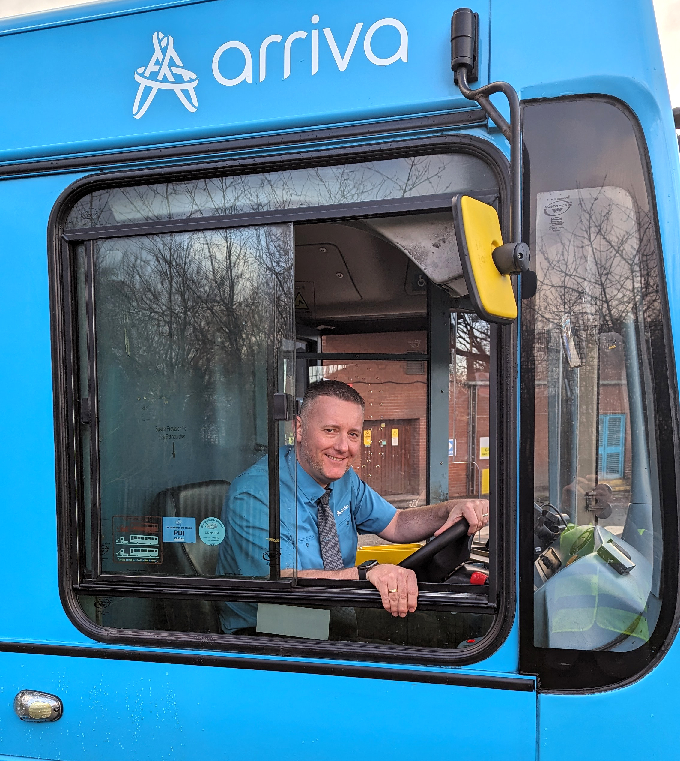 Arriva’s Richard Prescott is Trakm8 Road Safety Hero