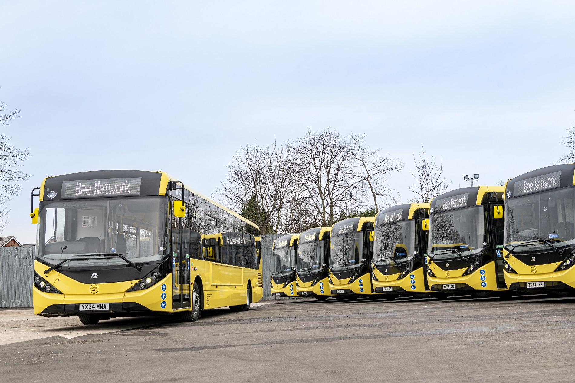 Alexander Dennis delivering to Bee Network