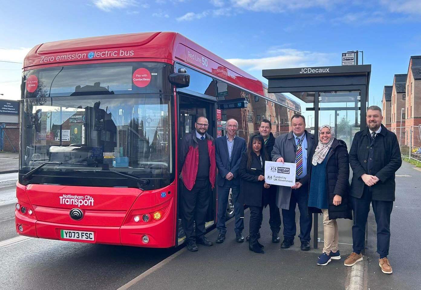 Government grant supports Nottingham buses