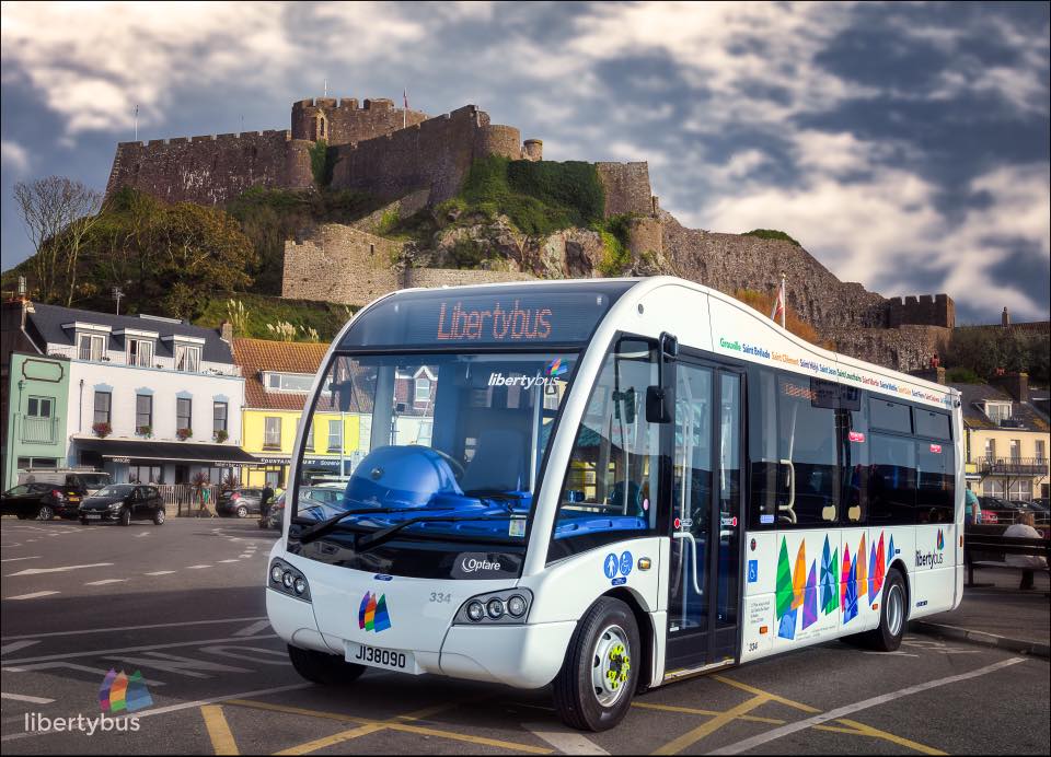 Tower Transit uses Omnibus in Channel Islands