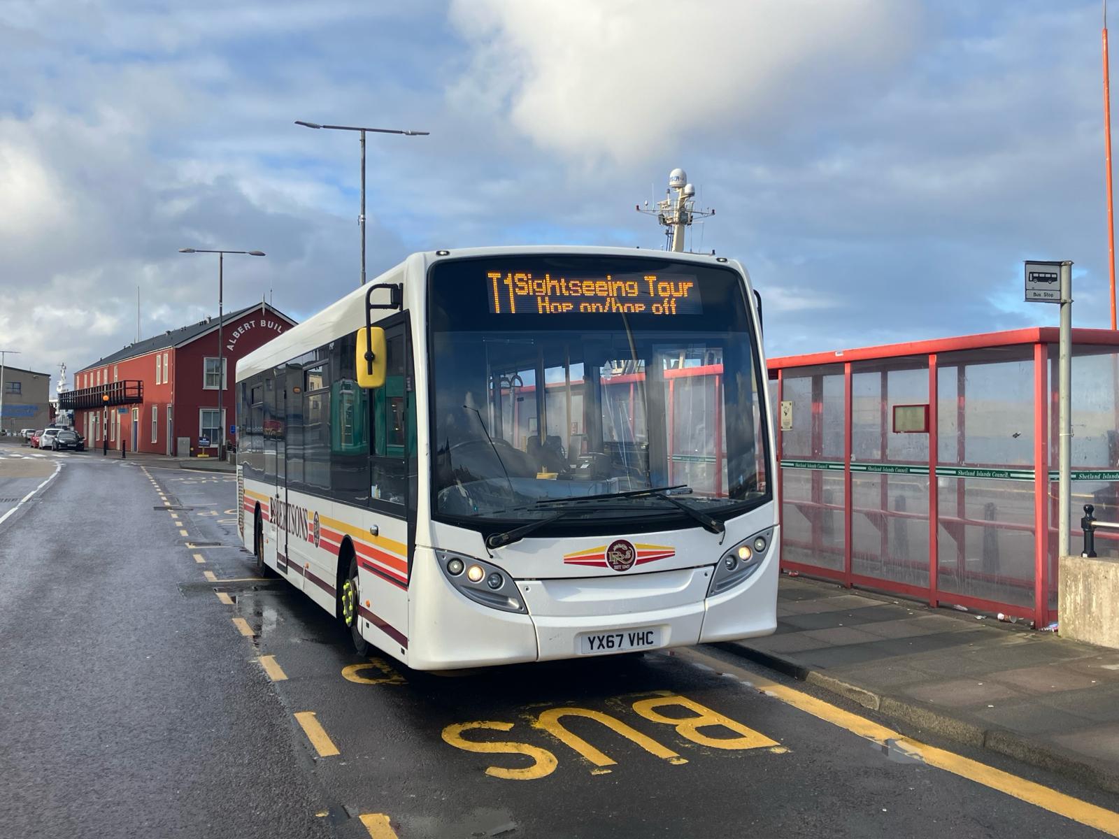 Shetland gets first commercial bus service