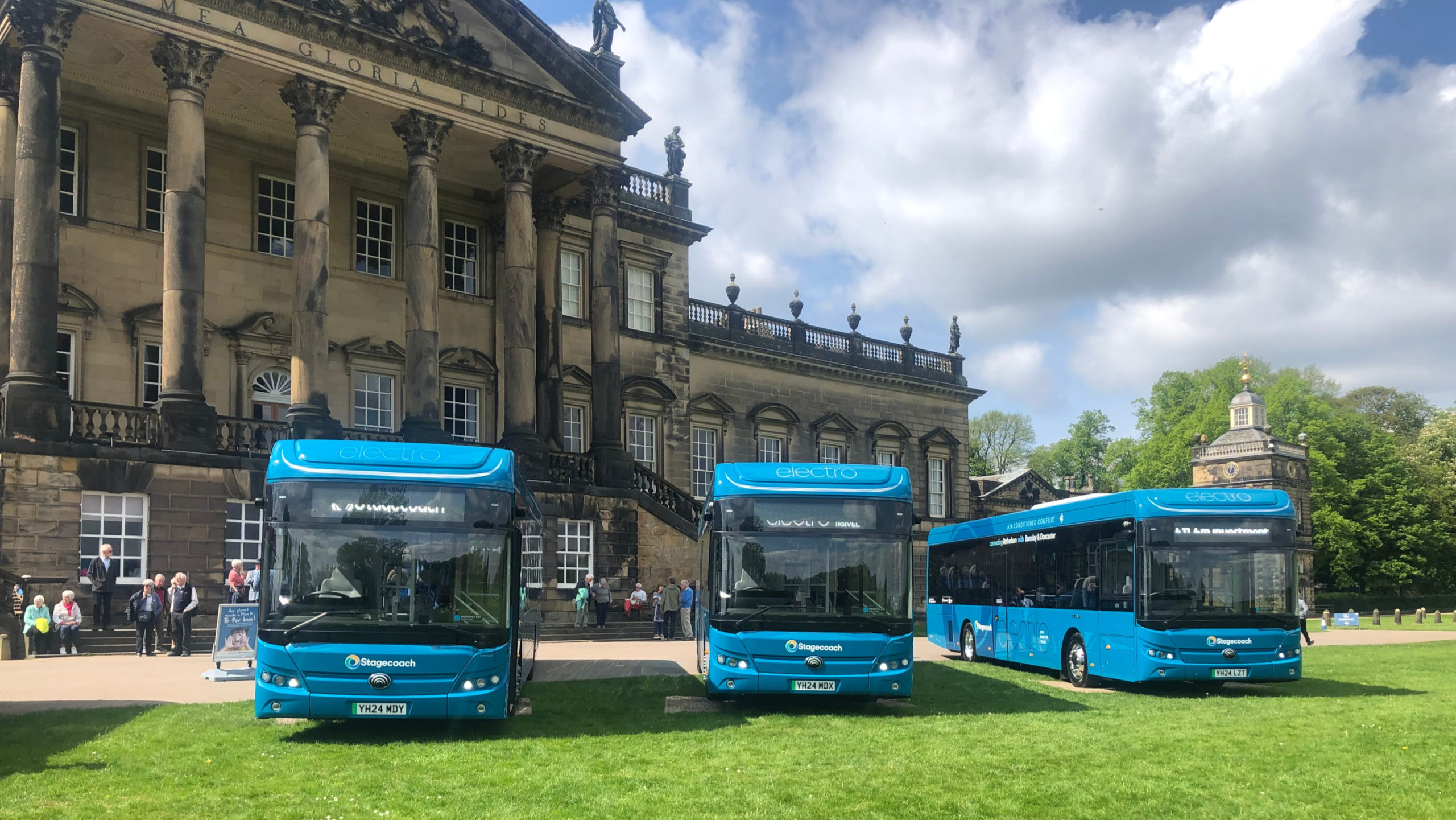 Stagecoach gets emission target approval as electric buses delivered