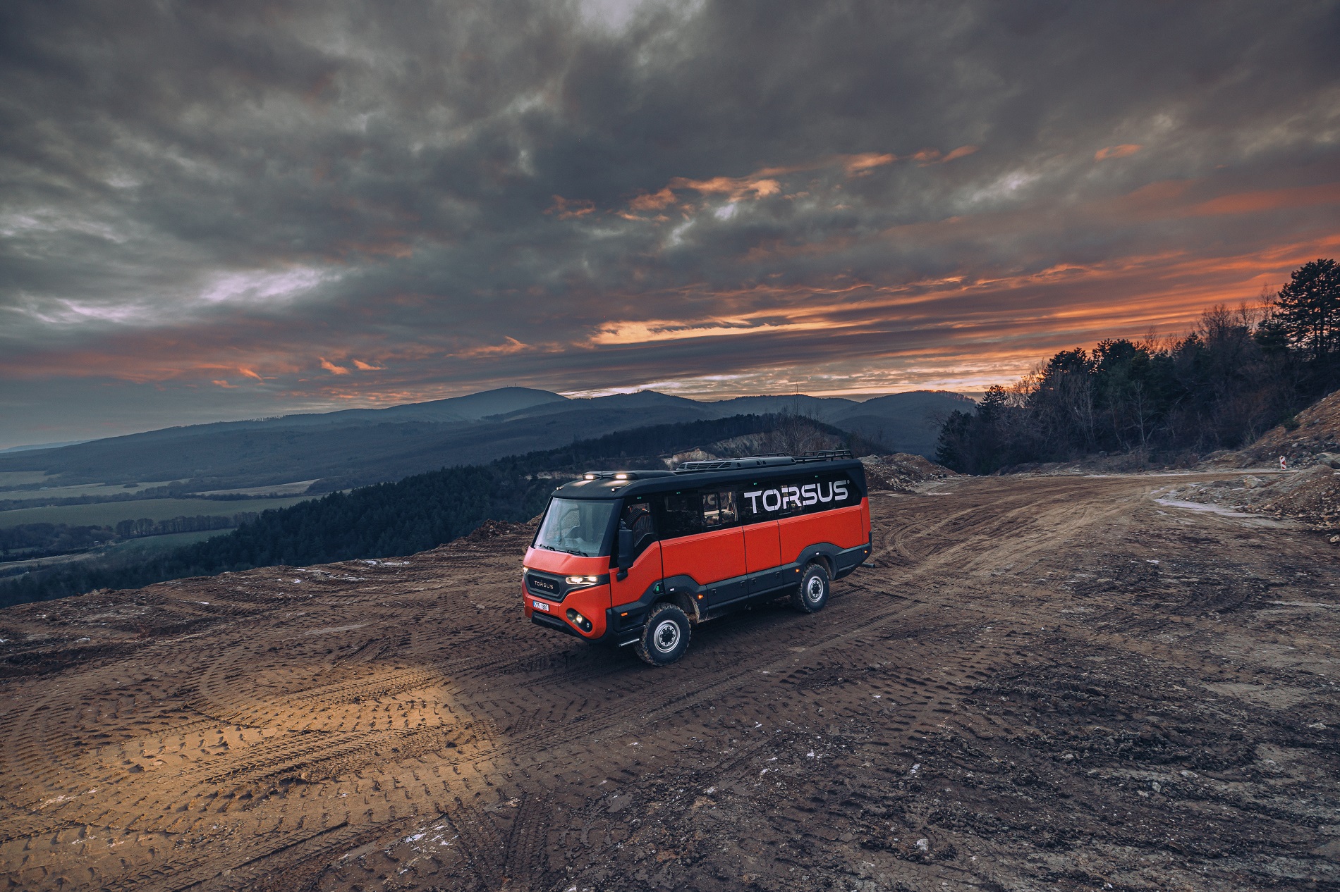 Off-road bus gets updated version