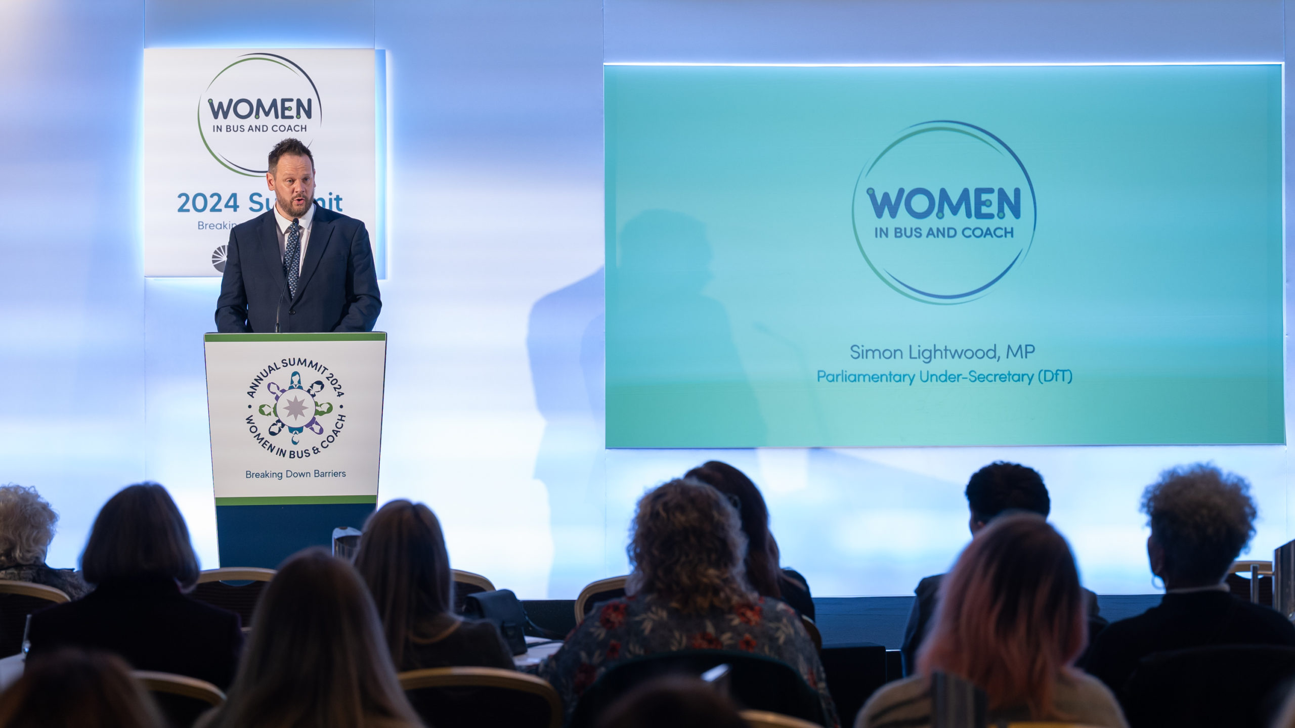 Transport Minister addresses Women in Bus and Coach awards event