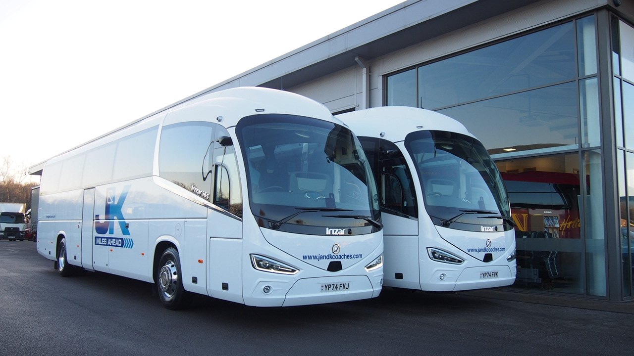 J&K Coaches takes Irizar pair